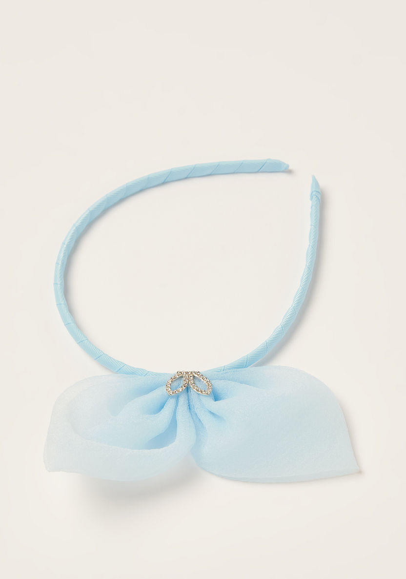 Charmz Bow Accented Headband-Hair Accessories-image-1