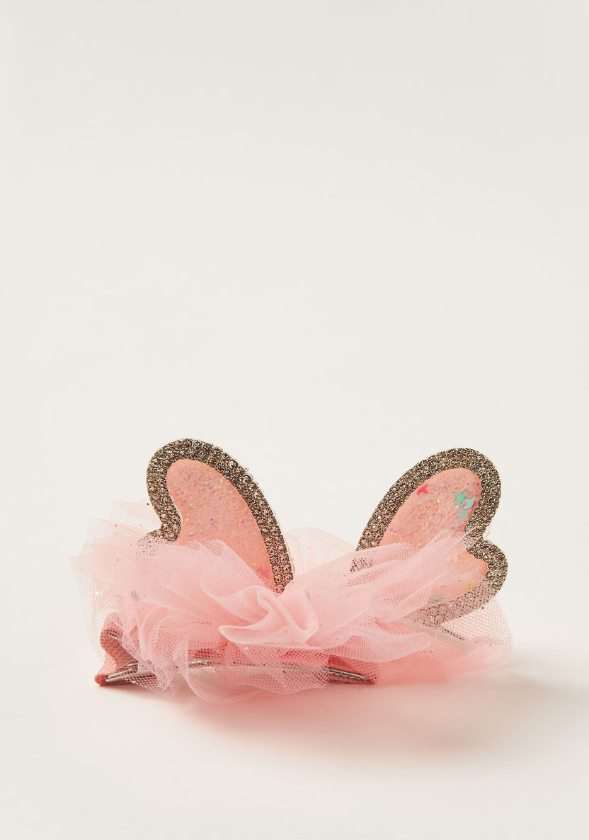 Charmz Butterfly Accented Hair Clip-Hair Accessories-image-0
