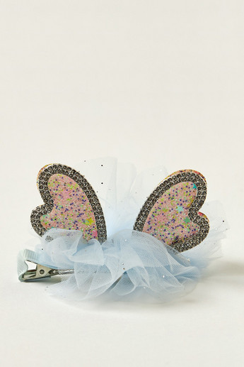 Charmz Butterfly Accented Hair Clip