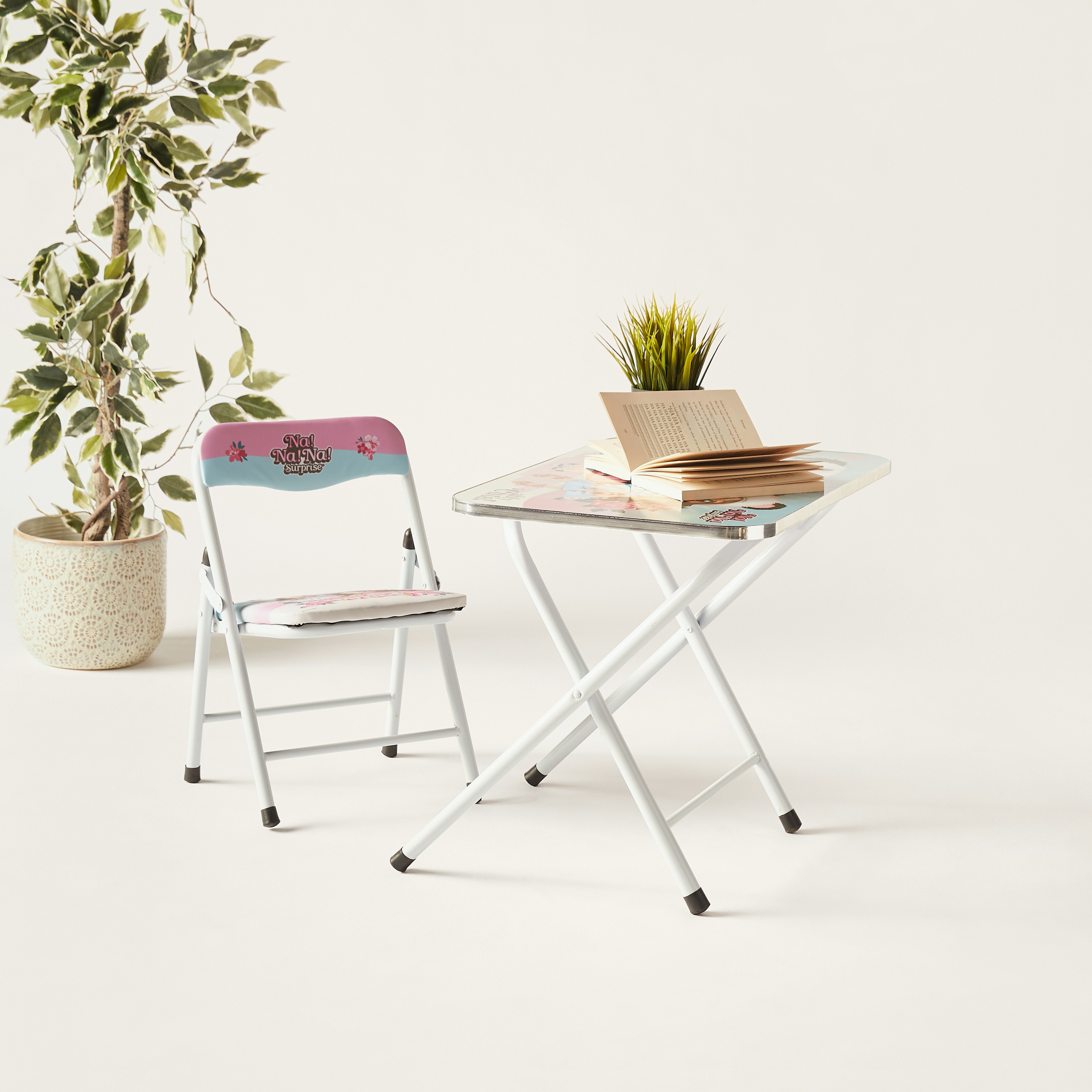 Na! Na! Na! Surprise Printed Table and Chair Set-baby-nursery-furniture-chairsandtables-image-1