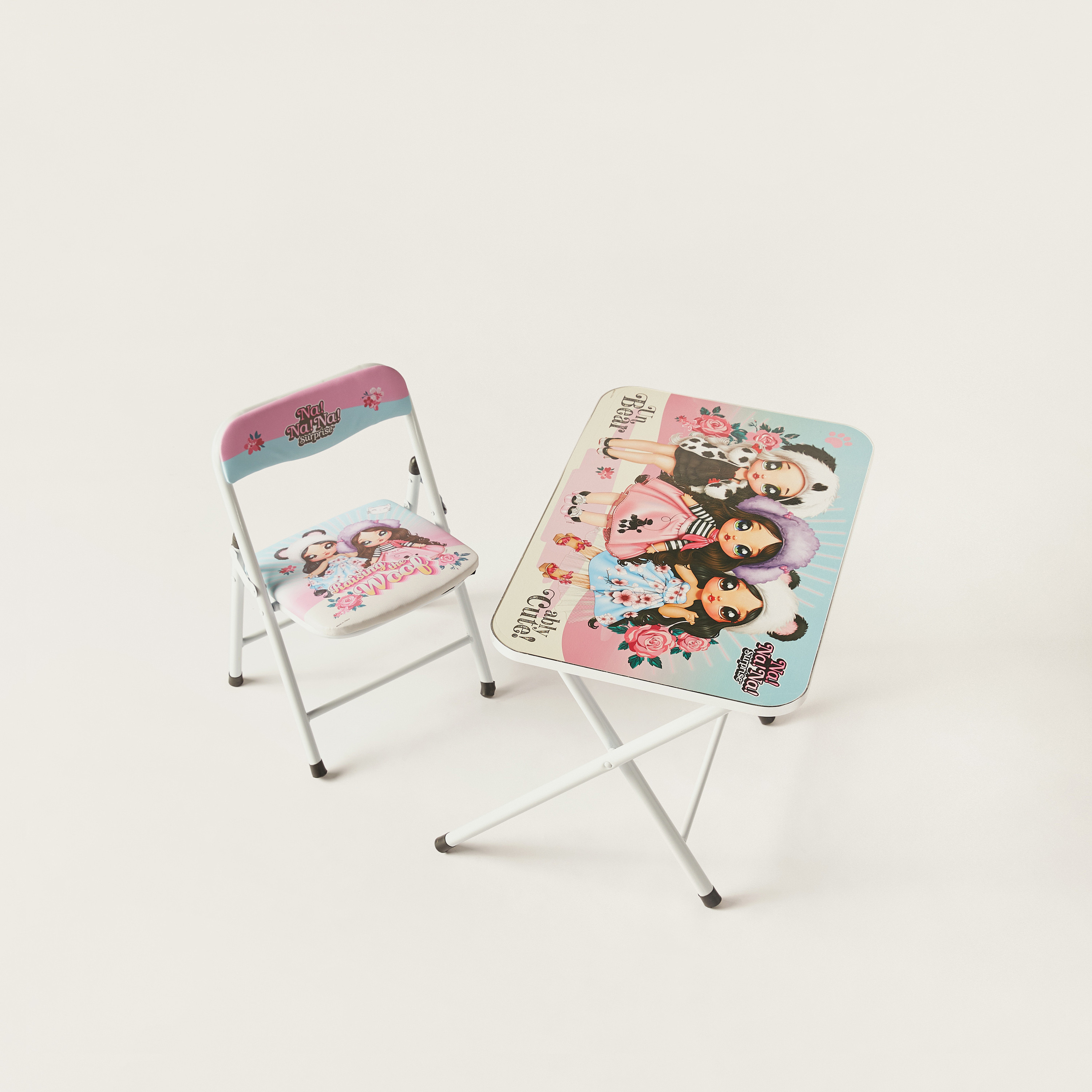 Na! Na! Na! Surprise Printed Table and Chair Set-baby-nursery-furniture-chairsandtables-image-2