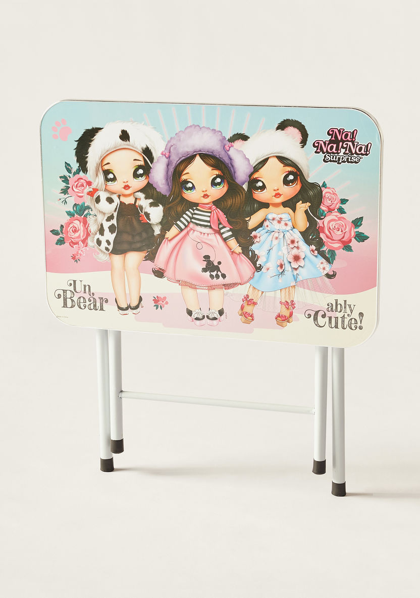 Na! Na! Na! Surprise Printed Table and Chair Set-Chairs and Tables-image-2