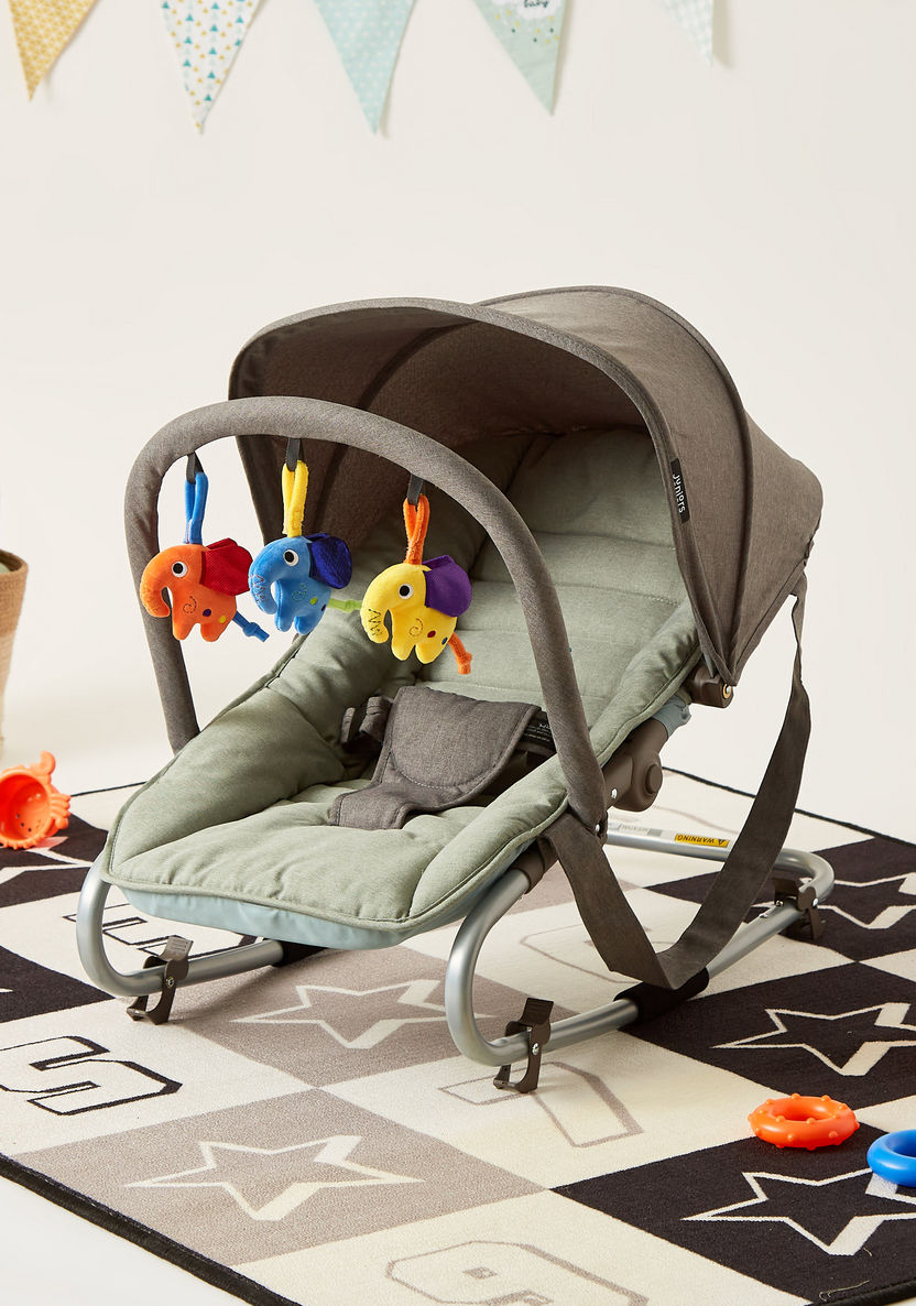 Juniors Coral Rocker with Canopy-Infant Activity-image-0