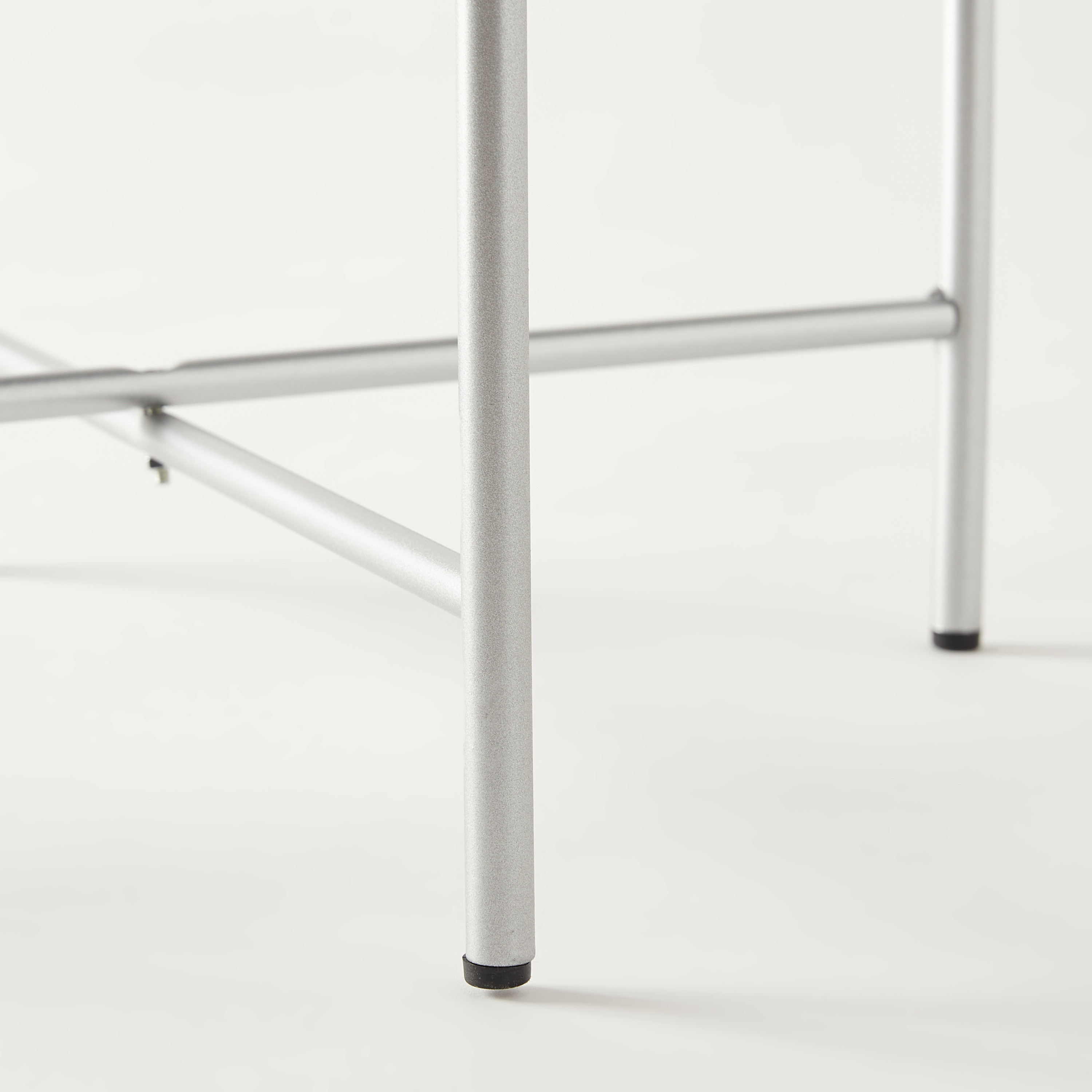 Metallic Accent Table with Mirror - 42x42x47 cms-furniture-livingroom-sideandendtables-image-5