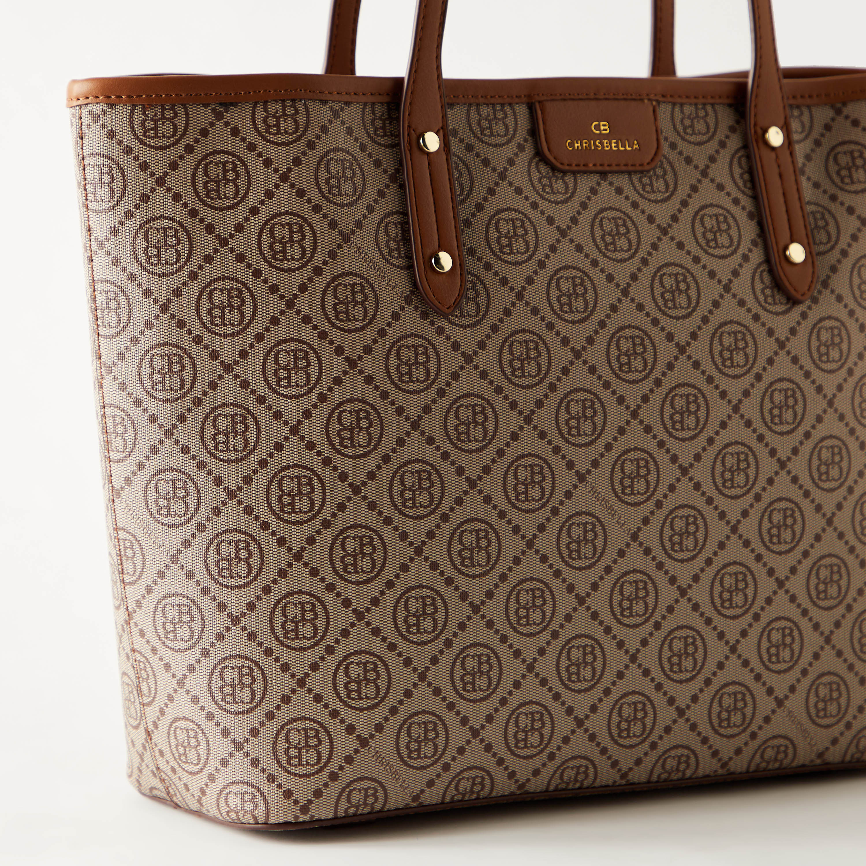 Chrisbella Printed Tote Bag with Double Handles-women-bagsandwallets-handbags-image-2