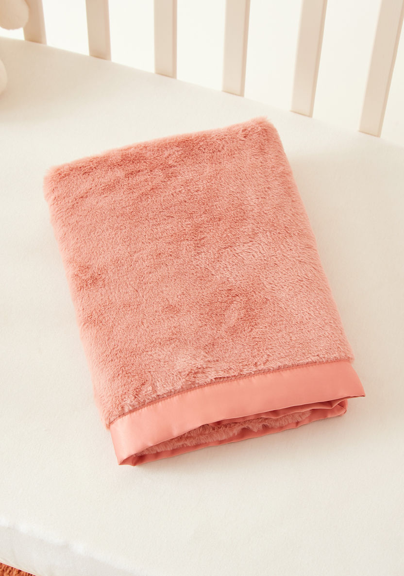 Juniors Solid Faux Fur Blanket-Blankets and Throws-image-3
