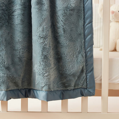 Juniors Solid Faux Fur Blanket-Blankets and Throws-image-2