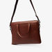 Duchini Solid Portfolio Bag with Detachable Strap and Zip Closure-Men%27s Handbags-thumbnailMobile-2