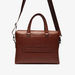 Duchini Solid Portfolio Bag with Detachable Strap and Zip Closure-Men%27s Handbags-thumbnail-6