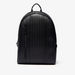 Duchini Textured Backpack with Adjustable Straps and Zip Closure-Men%27s Handbags-thumbnailMobile-1