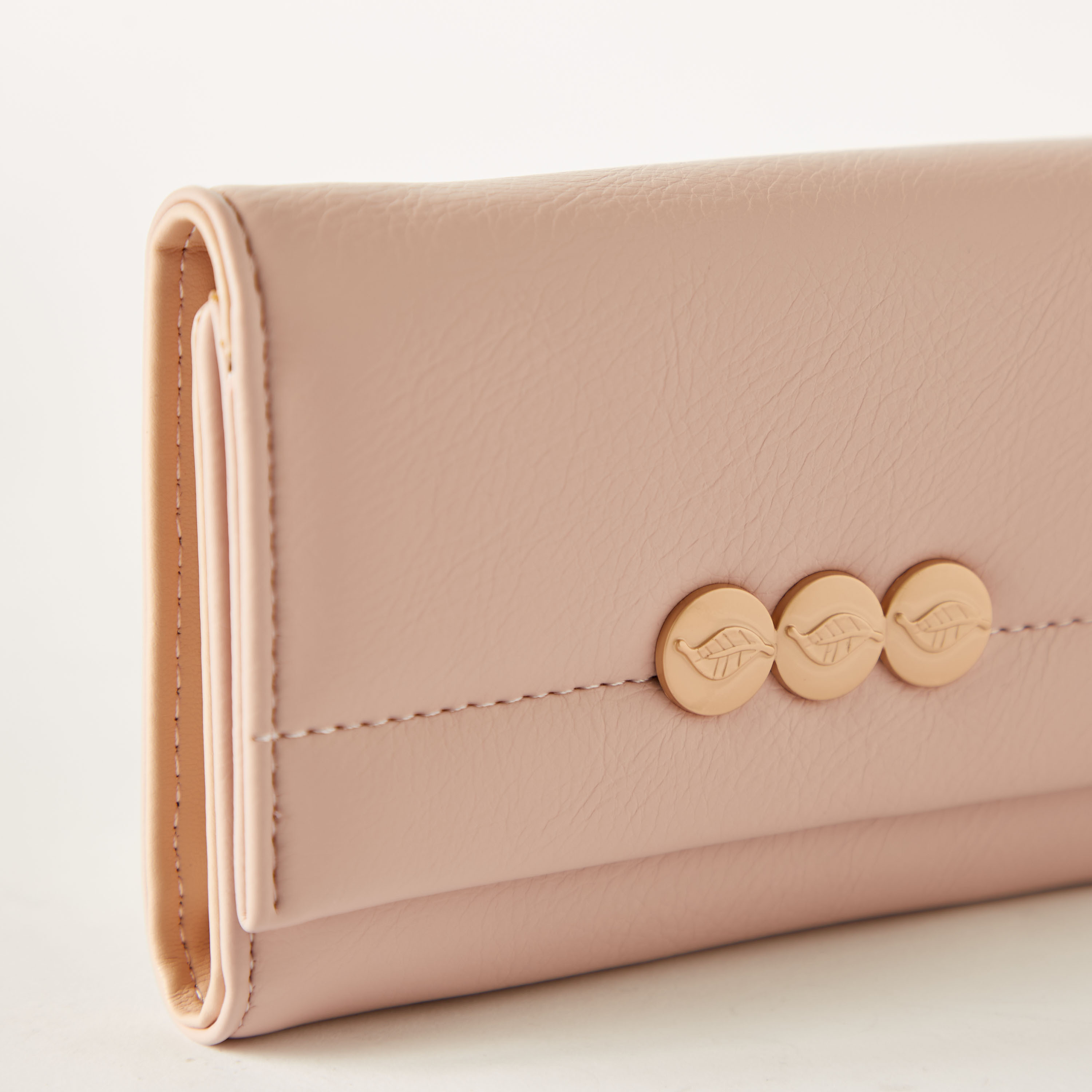 Sasha Solid Flap Wallet with Snap Button Closure-women-bagsandwallets-wallets-image-3