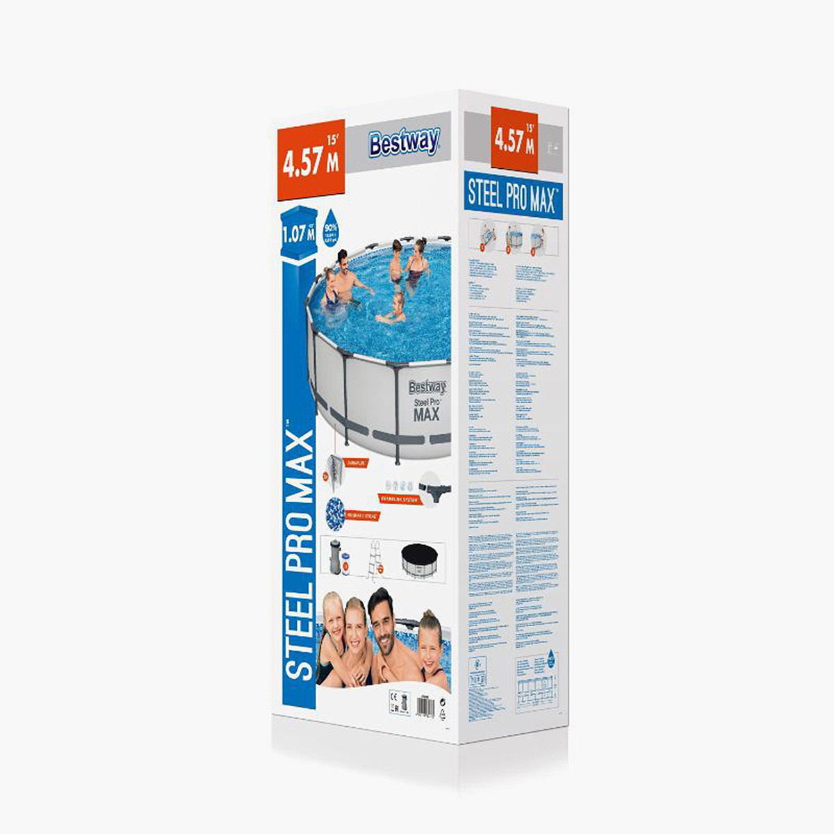 Bestway Steel Pro Max Pool Set - 457x107 cms-toys-outdoor-poolandbeach-pools-image-5