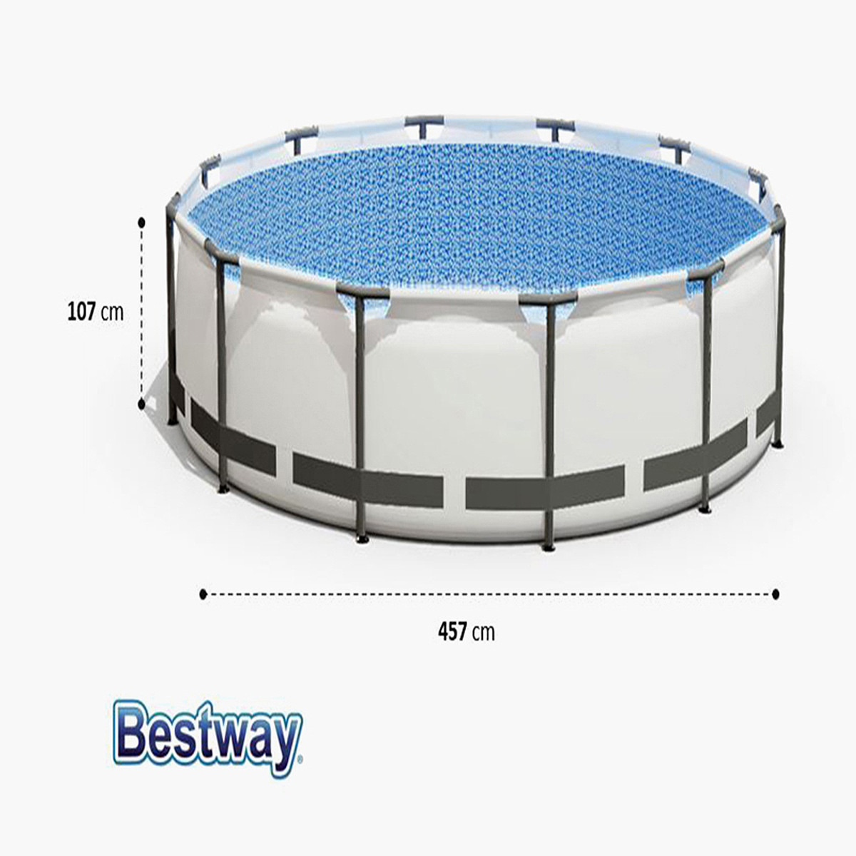 Bestway Steel Pro Max Pool Set - 457x107 cms-toys-outdoor-poolandbeach-pools-image-6