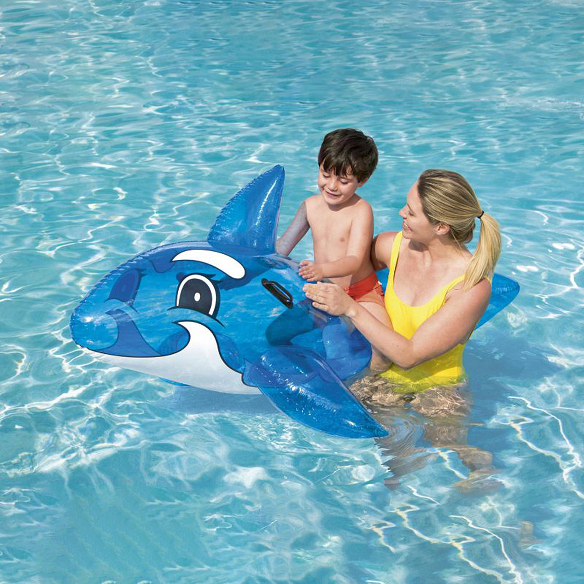 عوامة حوت شفافة من بست واي - 157x94 سم-toys-outdoor-poolandbeach-floatsandboats-image-2
