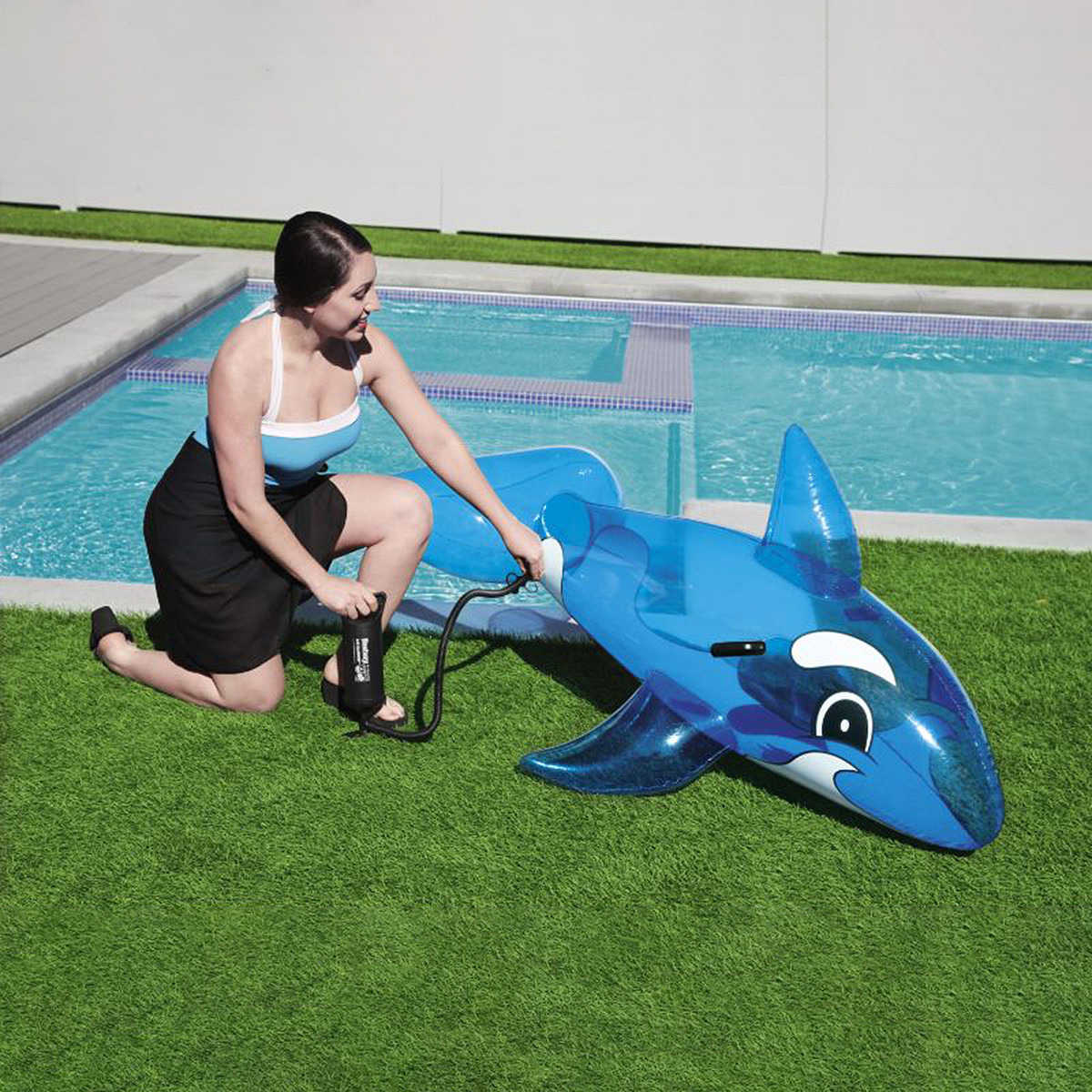 عوامة حوت شفافة من بست واي - 157x94 سم-toys-outdoor-poolandbeach-floatsandboats-image-3
