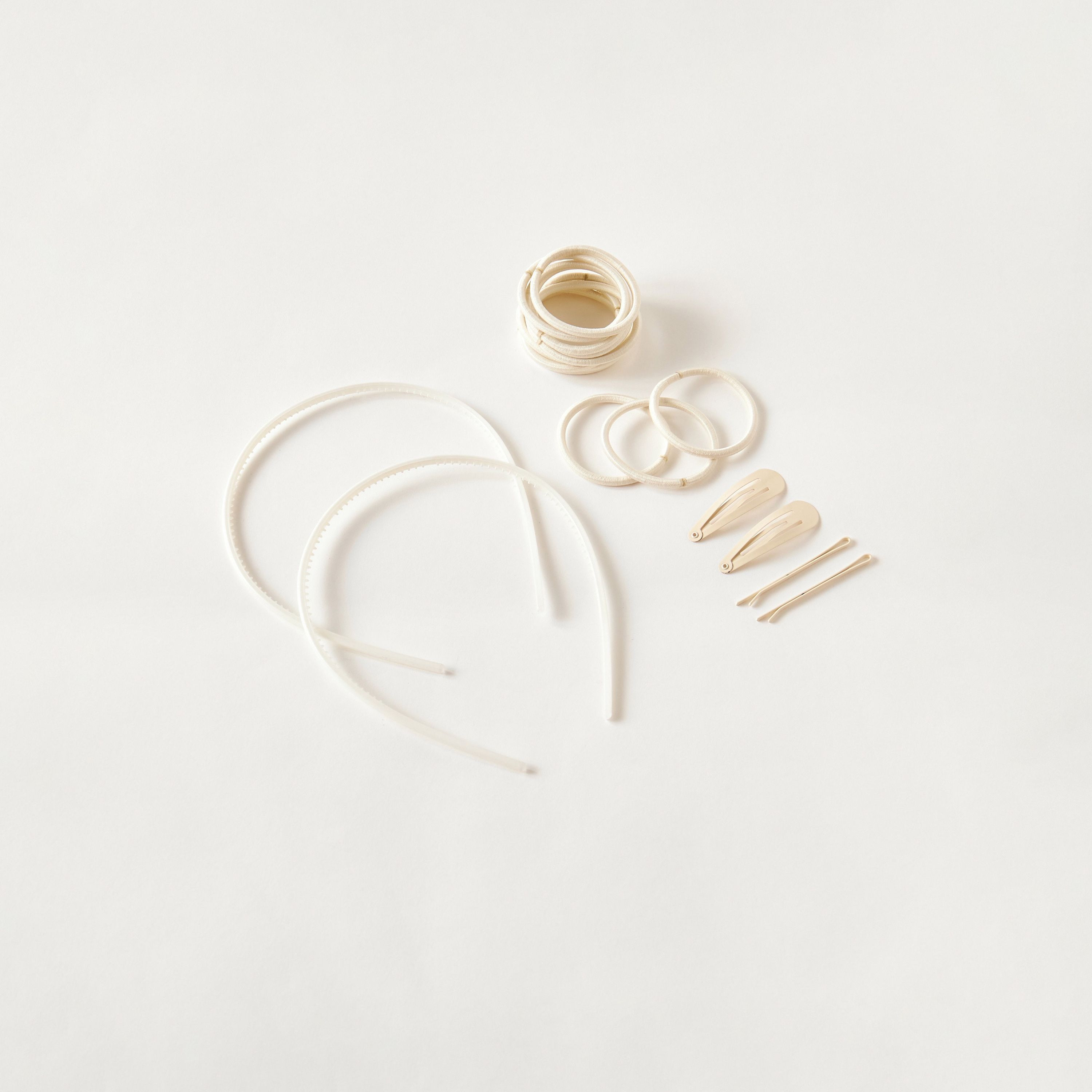طقم إكسسوارات شعر - 18 قطعة متنوعة-women-hairaccessories-others-image-1
