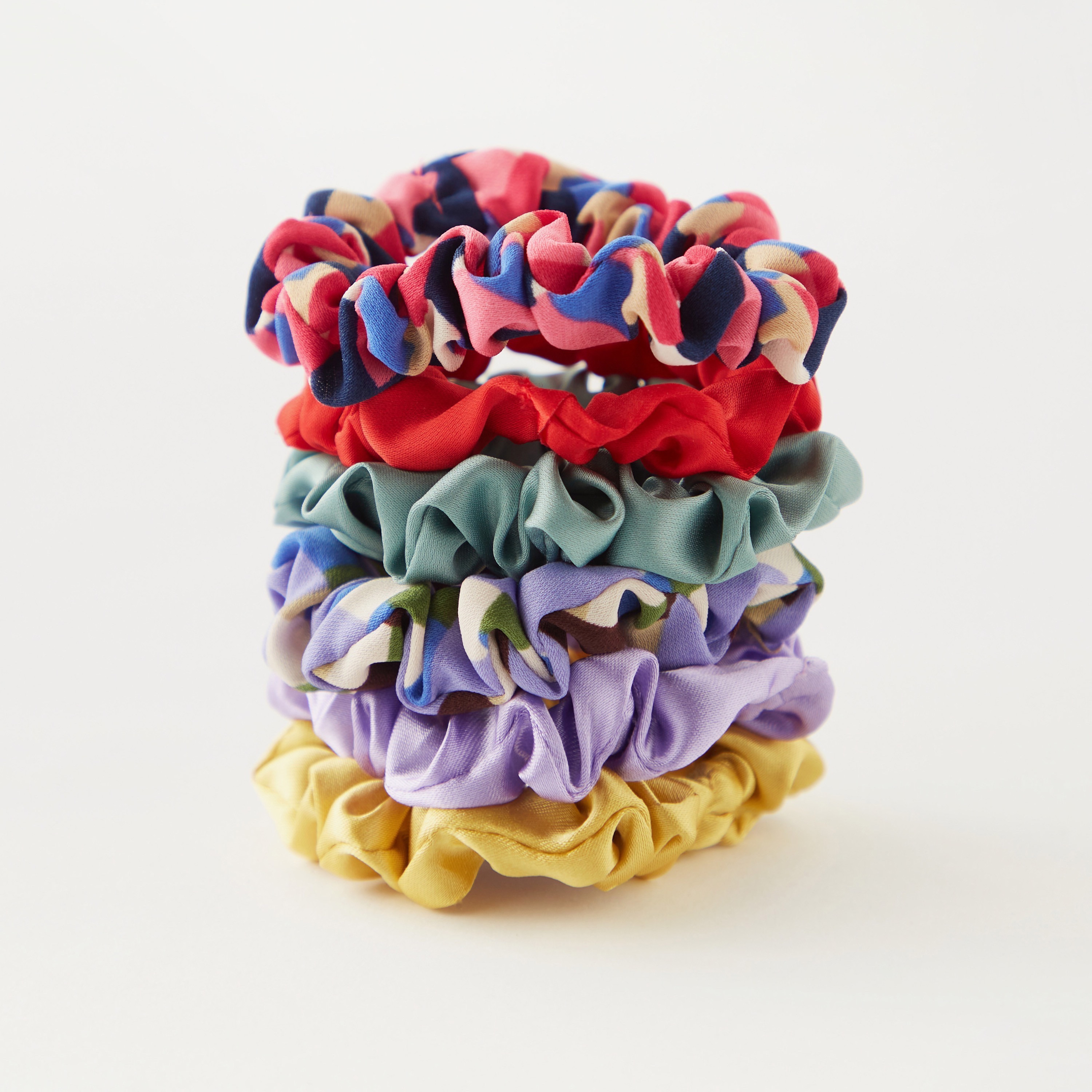Assorted Scrunchie - Set of 6-women-hairaccessories-scrunchies-image-1