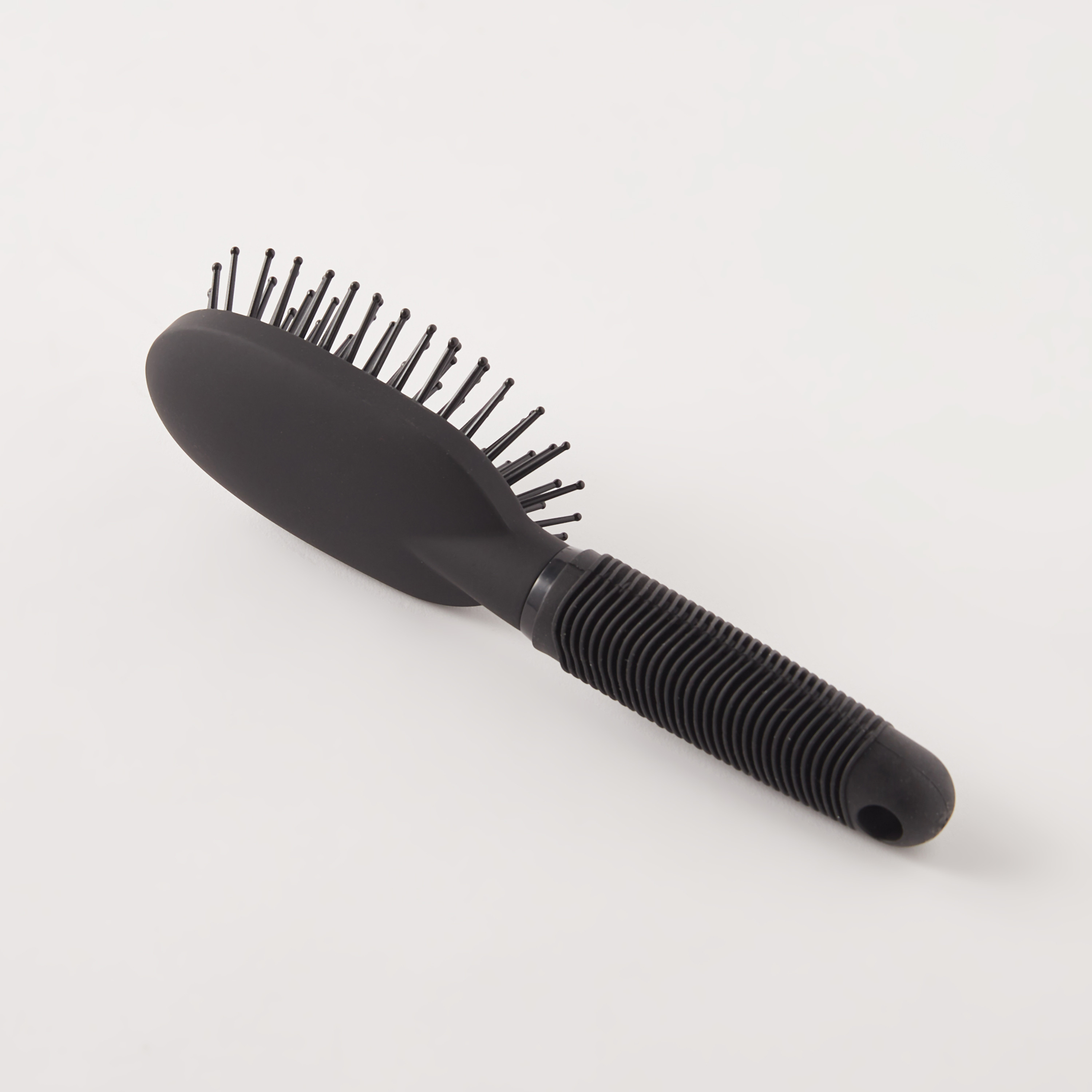 Textured Oval Hair Brush with Small Paddle-women-hairaccessories-brushesandcombs-image-1