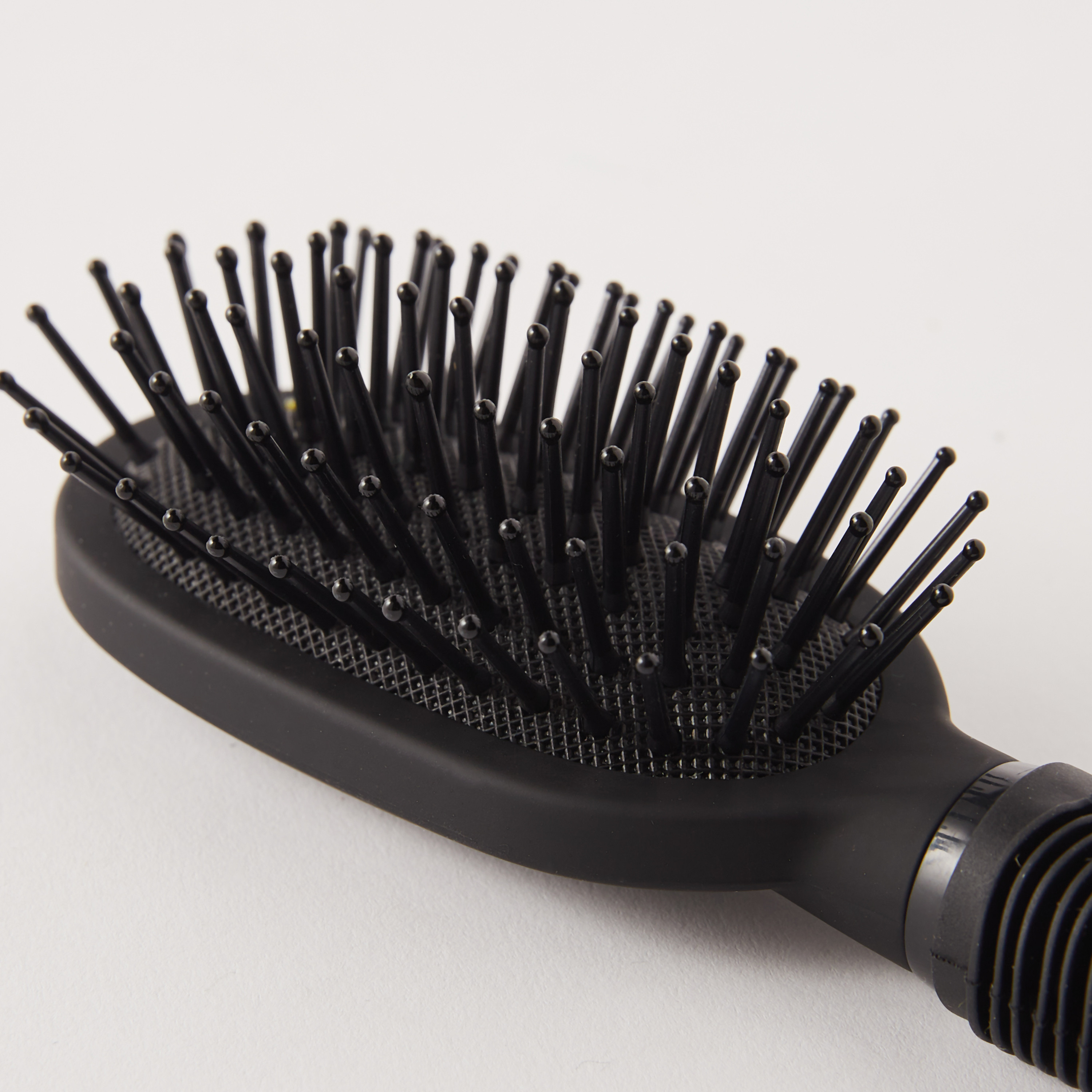 Textured Oval Hair Brush with Small Paddle-women-hairaccessories-brushesandcombs-image-3