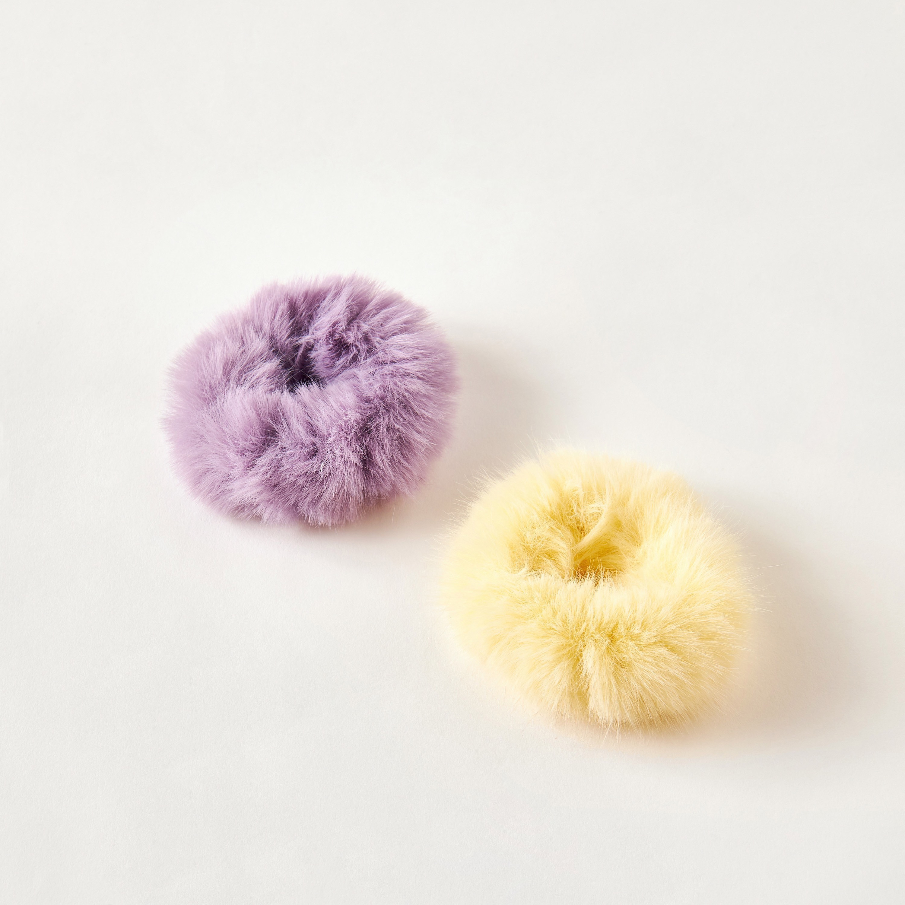 Plush Hair Scrunchie - Set of 2-women-hairaccessories-clamps-image-2
