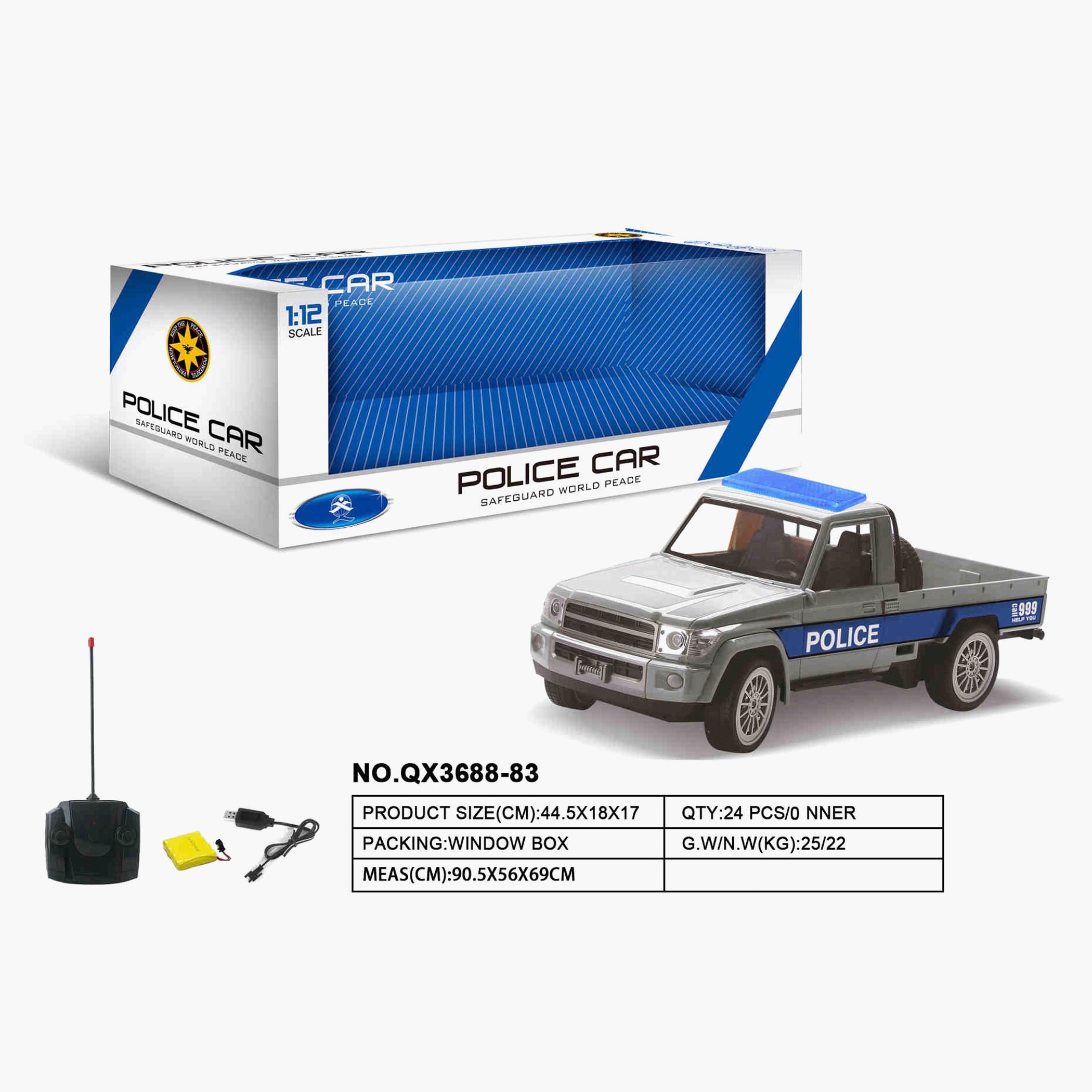 1:12 Remote Control Police Car-toys-playvehicles-diecastcars-image-1