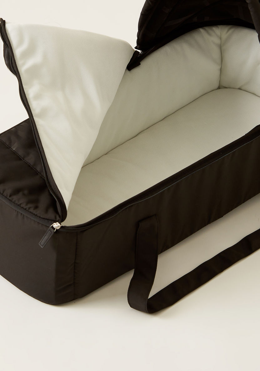 Juniors Jamie Graffiti-Gray Carry Cot with with Padded Lining (Upto 6 months) -Carry Cots-image-6
