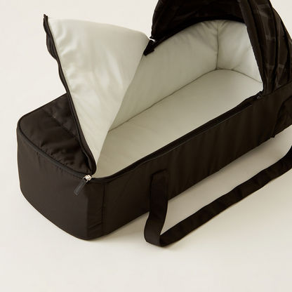 Juniors Jamie Graffiti-Gray Carry Cot with with Padded Lining (Upto 6 months) 