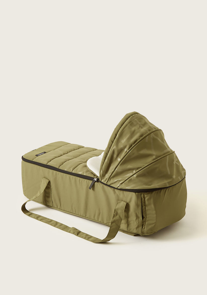Juniors Jamie Army Green Carry Cot with Zip Fastening and Secure Double Handles (Upto 6 months) -Carry Cots-image-4