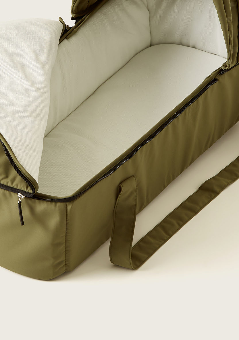 Juniors Jamie Army Green Carry Cot with Zip Fastening and Secure Double Handles (Upto 6 months) -Carry Cots-image-6