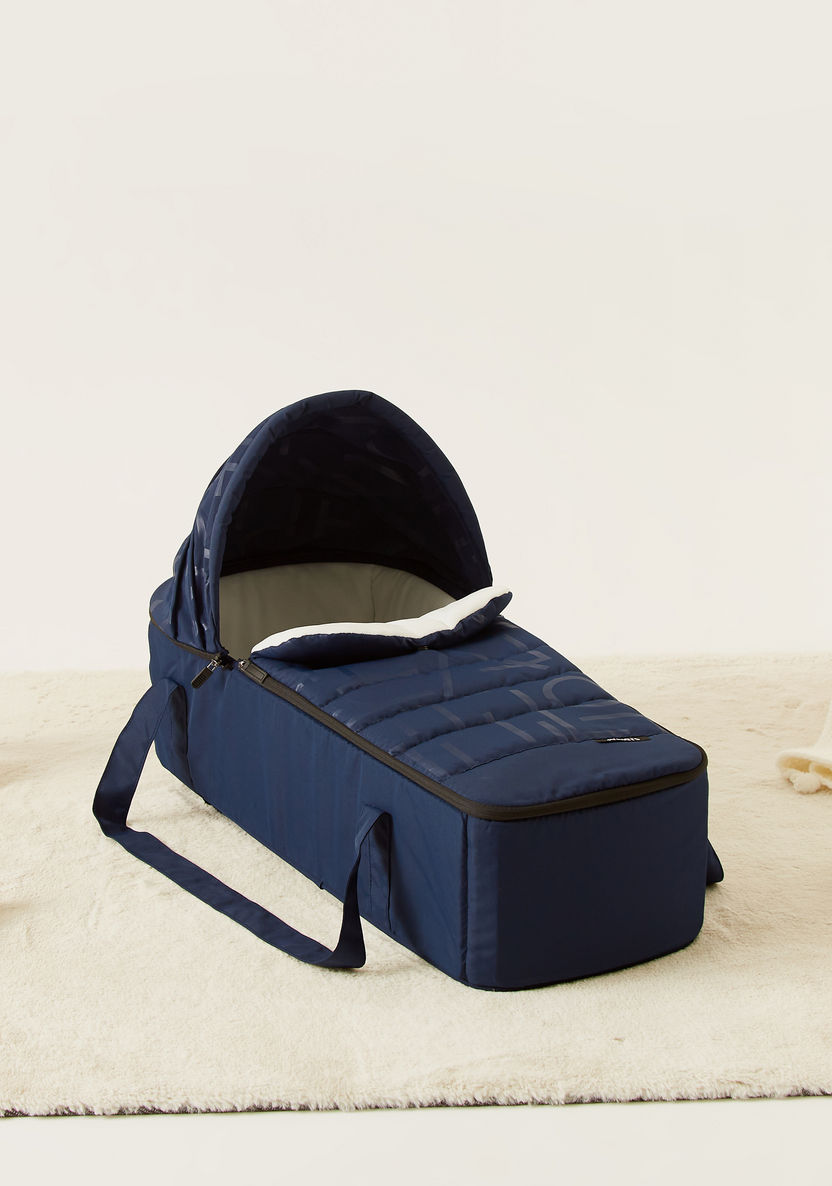 Juniors Jamie Blue Carry Cot with Zip Fastening and Secure Double Handles (Upto 6 months) -Carry Cots-image-0