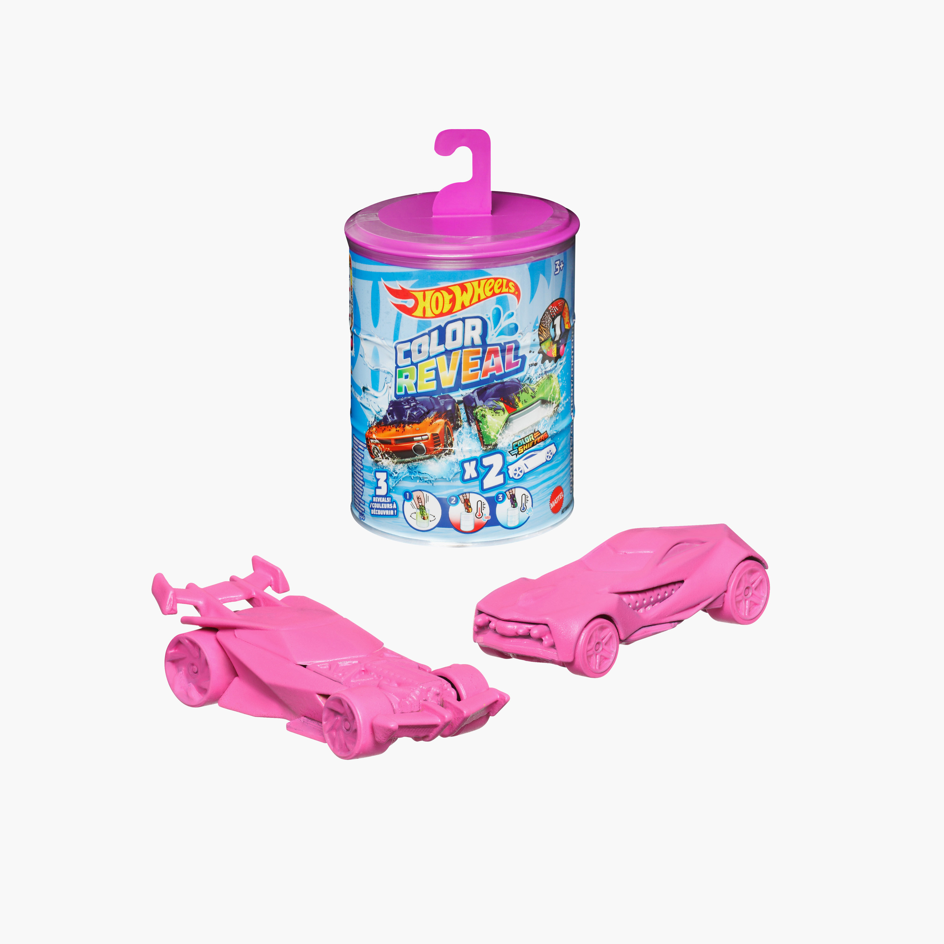 Hot Wheels Set of 2 Color Reveal Vehicles in 1:64 Scale (Styles May Vary)-toys-playvehicles-cars-image-6