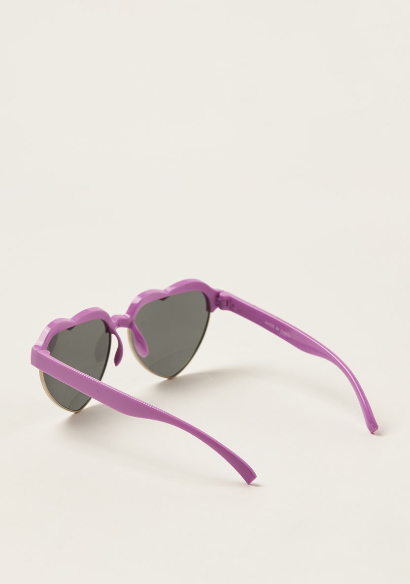 Charmz Heart-Shaped Tinted Sunglasses-Sunglasses-image-3