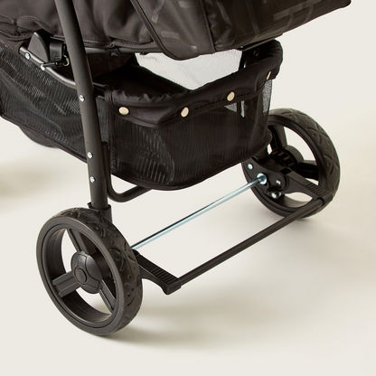 Juniors Jazz Black Baby Stroller with 4 Reclining Positions (Upto years)-Strollers-image-11
