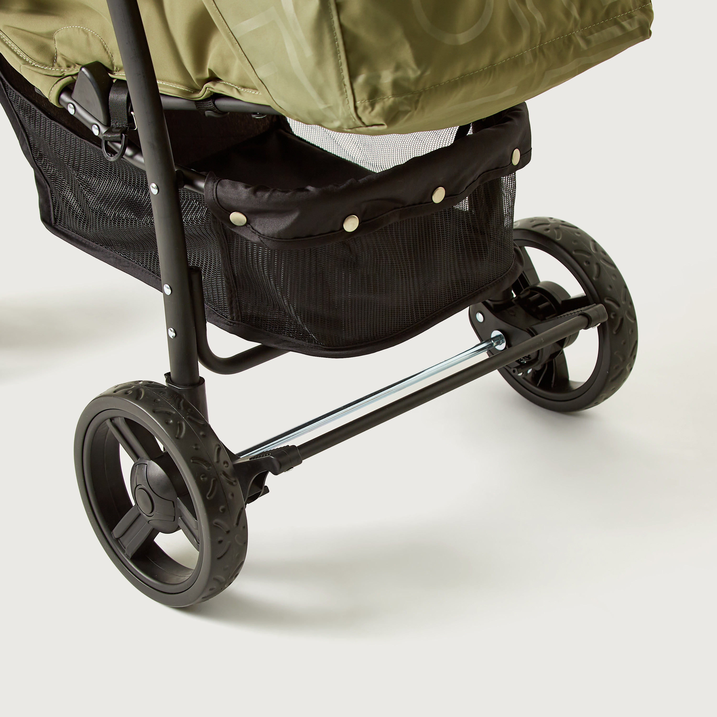 Juniors Jazz  Army Green Stroller with 4 Reclining Positions (Upto 3 years)-baby-gear-strollersandprams-strollers-image-13