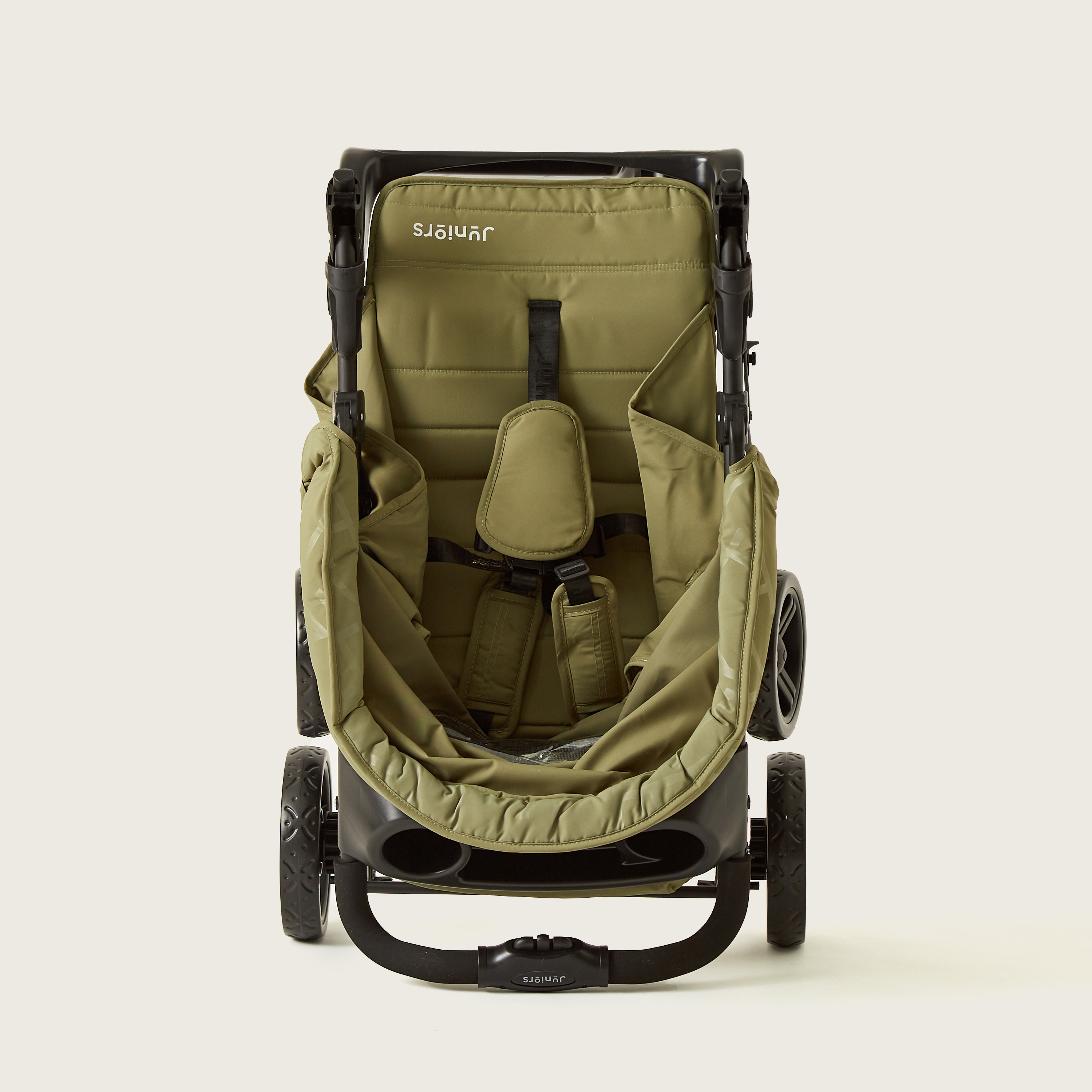 Juniors Jazz  Army Green Stroller with 4 Reclining Positions (Upto 3 years)-baby-gear-strollersandprams-strollers-image-14