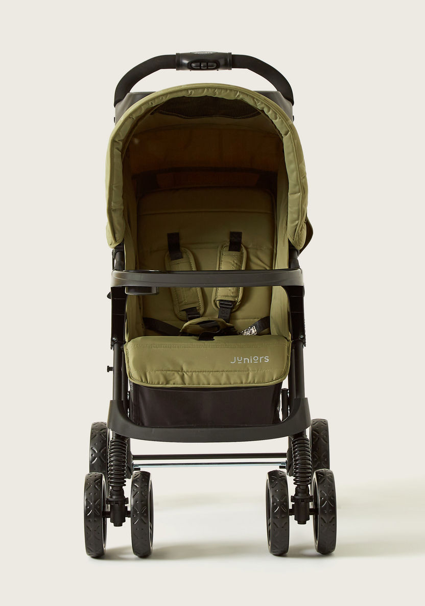 Juniors Jazz  Army Green Stroller with 4 Reclining Positions (Upto 3 years)-Strollers-image-1