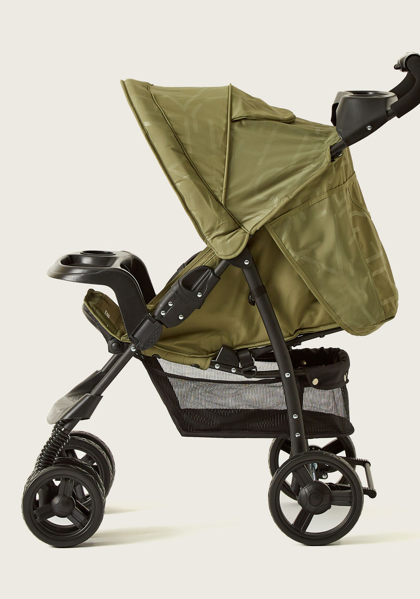 Juniors Jazz  Army Green Stroller with 4 Reclining Positions (Upto 3 years)-Strollers-image-7