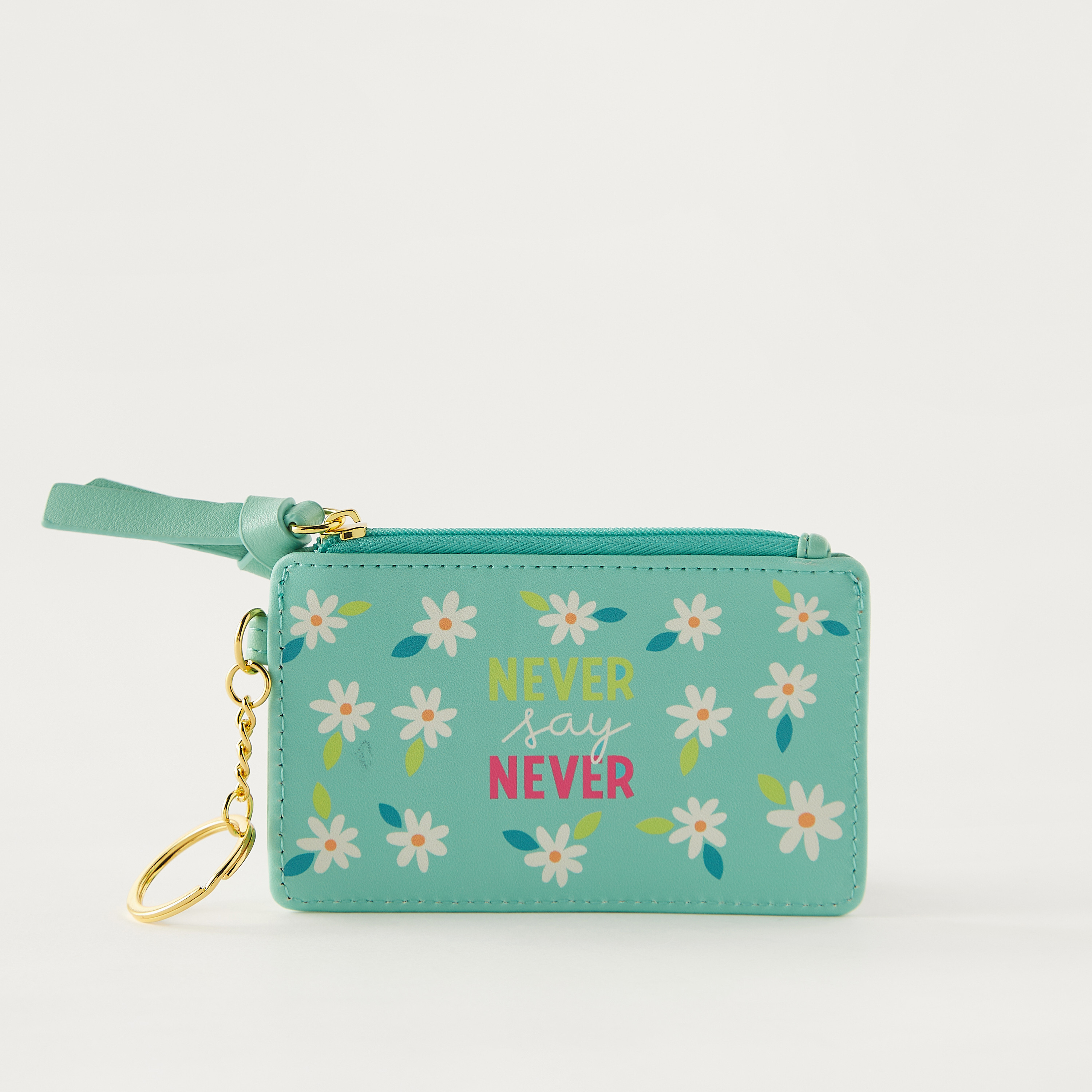 Printed Card Holder with Keyring-girls-accessories-keyringsandbagcharms-image-1