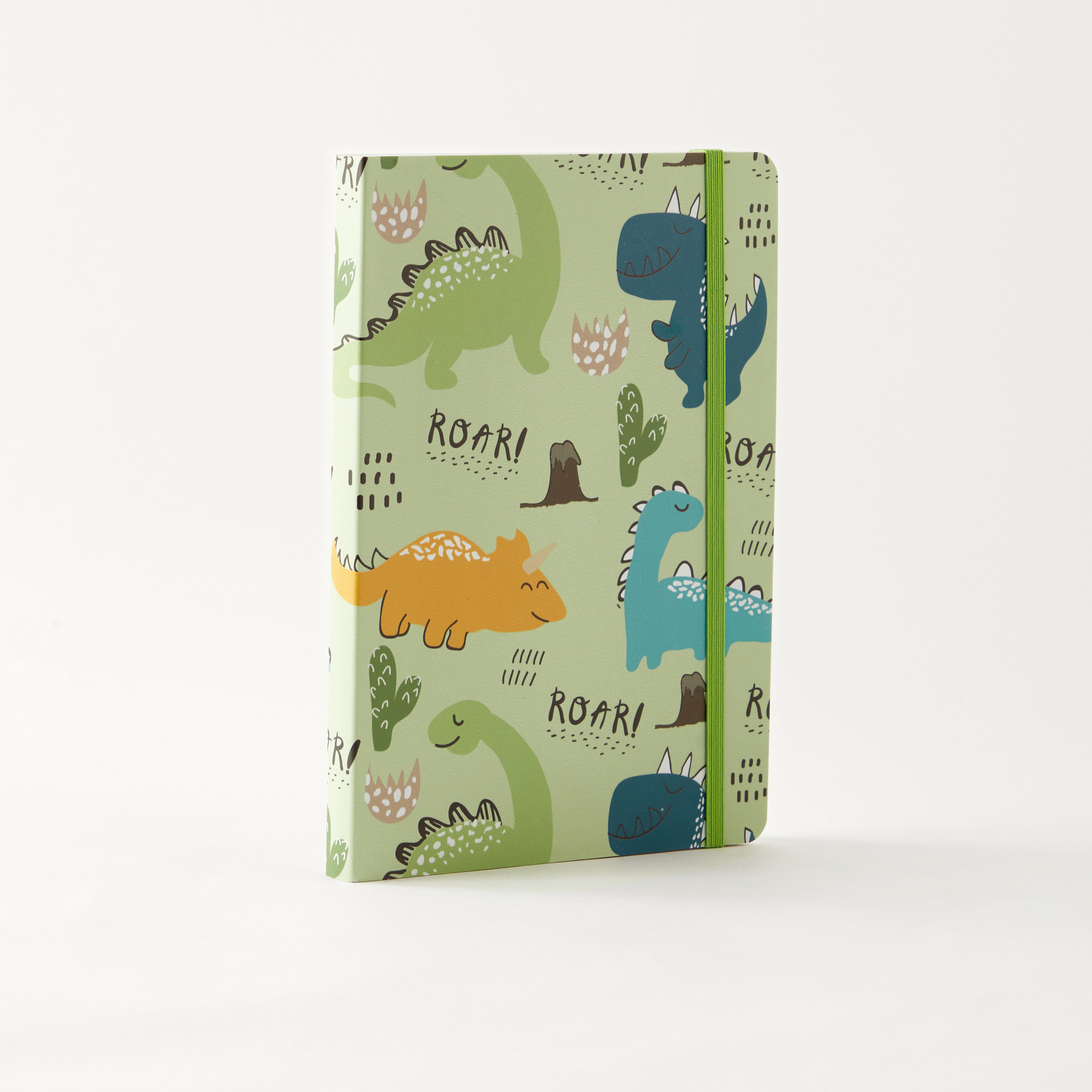 Dinosaur Print A5 Planner Notebook-school-stationery-notebooks-image-1