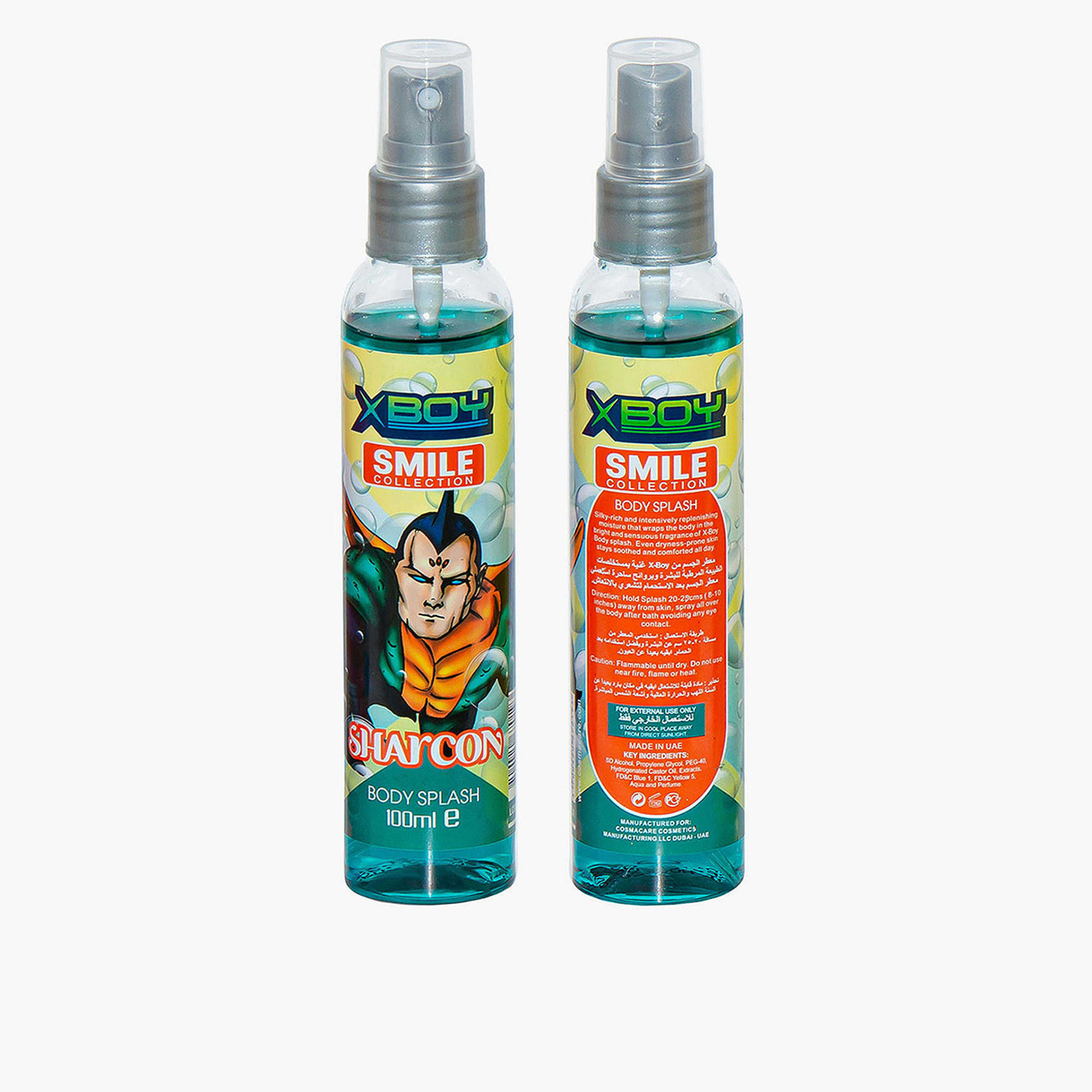 Buy Smile X-Boy Sharcon Body Splash - 100 ml Online | Centrepoint Qatar
