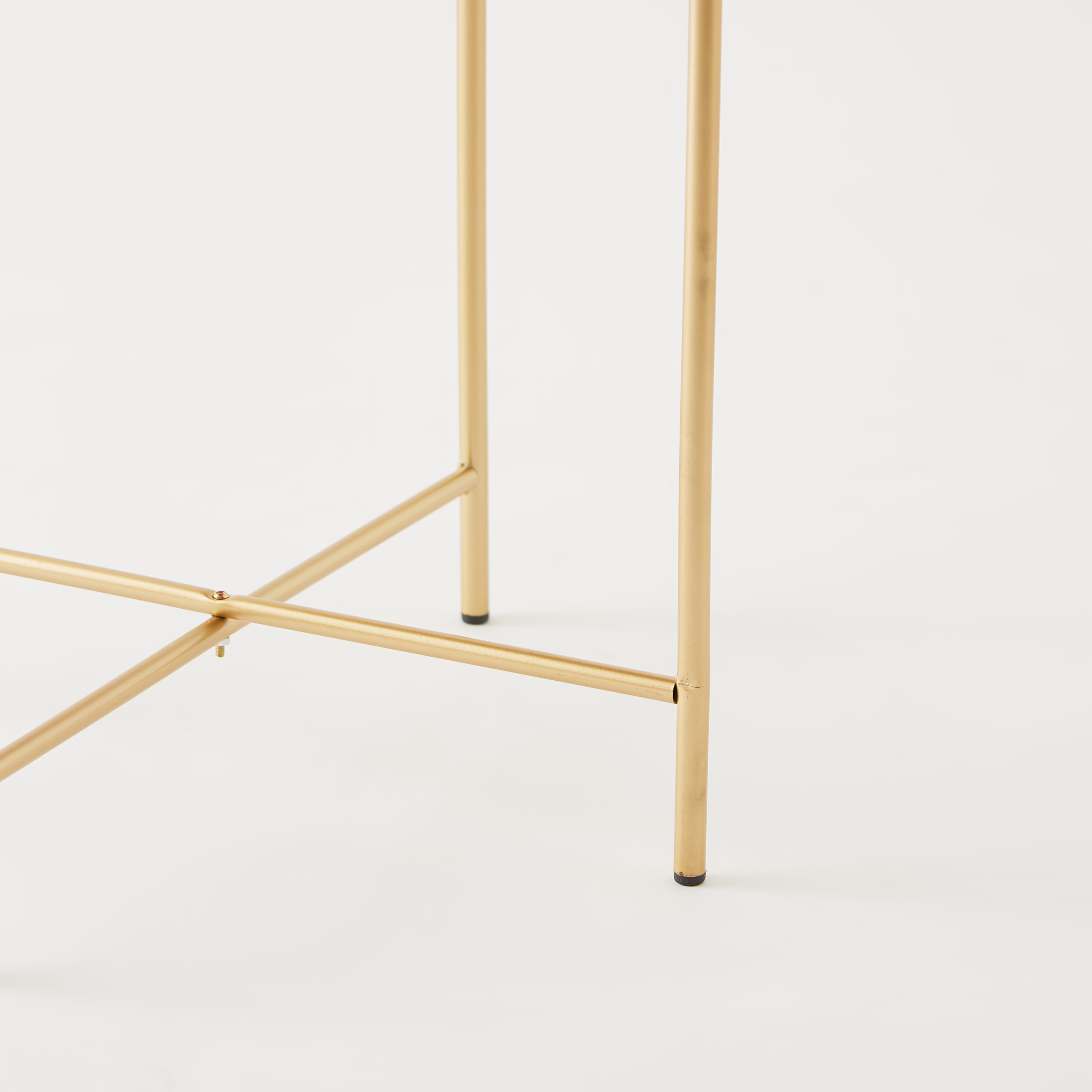 Metal Tray Top Accent Table - 42x42x47 cms-furniture-livingroom-sideandendtables-image-4