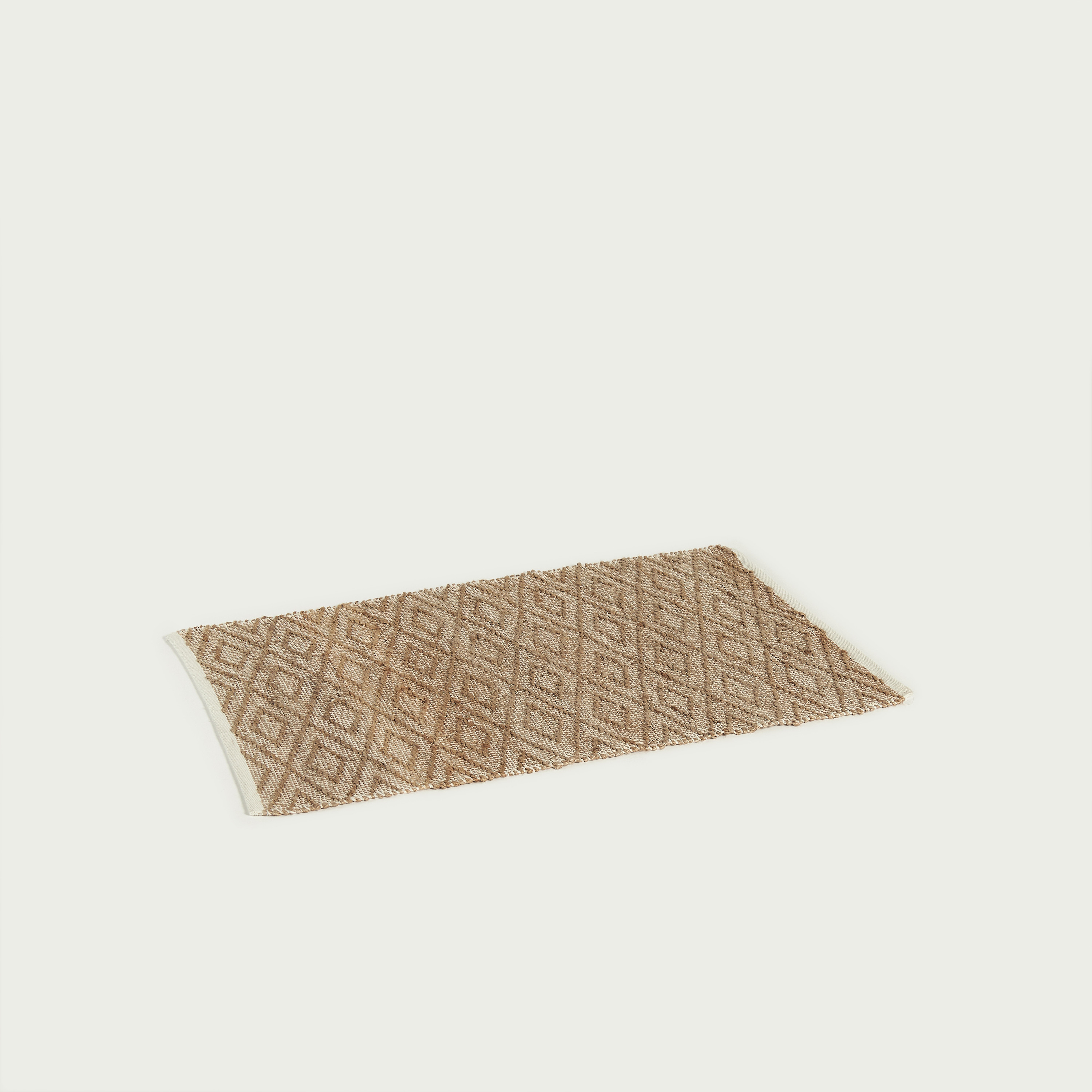 Textured Jute Rug - 120x76 cms-household-rugsandcarpets-rugs-image-1