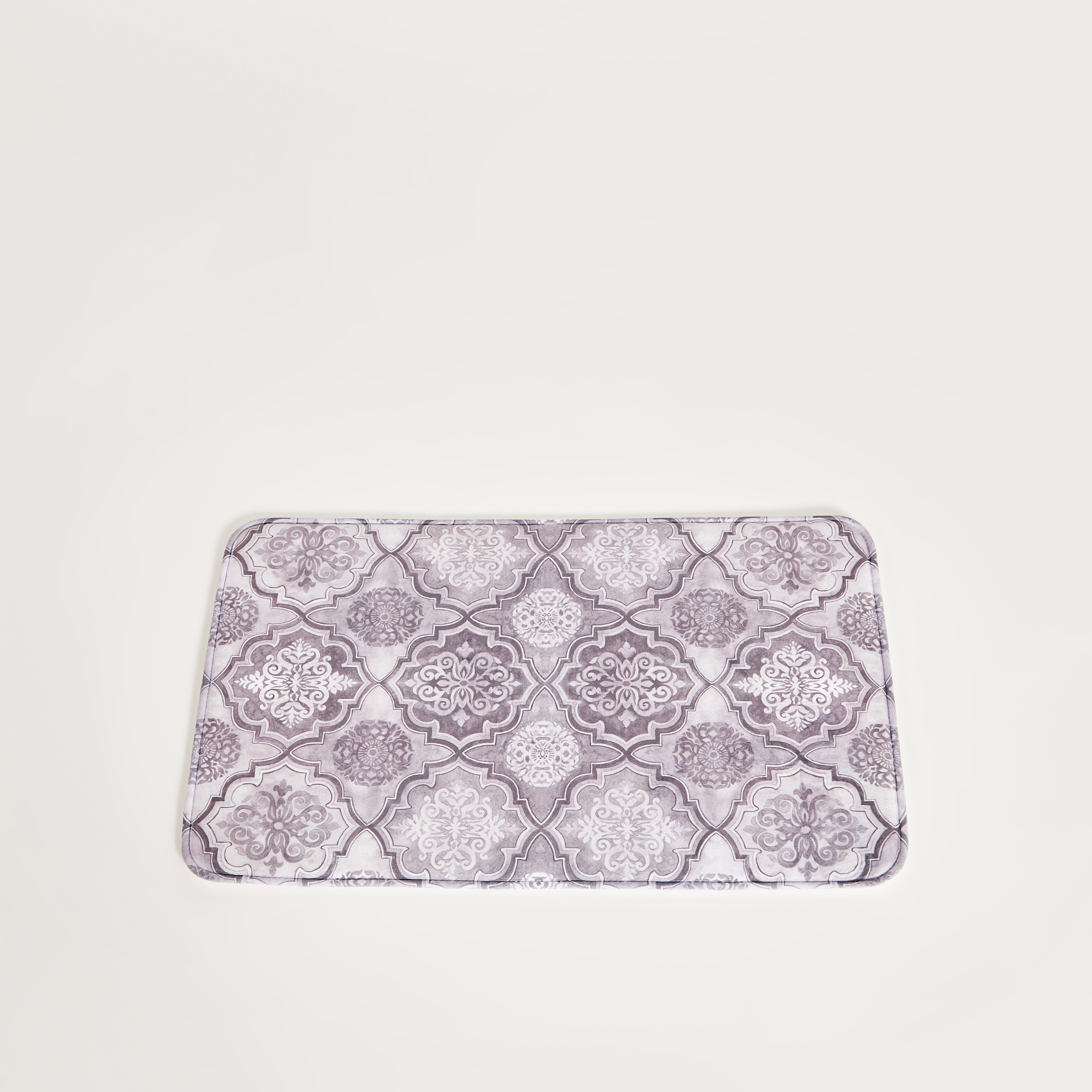 سجادة حمام ميموري فوم بطبعات زهرية - 50x80 سم-household-bathandlaundry-bathlinen-bathmatsandtubmats-image-3