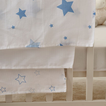 Juniors 3-Piece Assorted Muslin Swaddle Blanket Set - 100x100 cms-Swaddles and Sleeping Bags-image-2