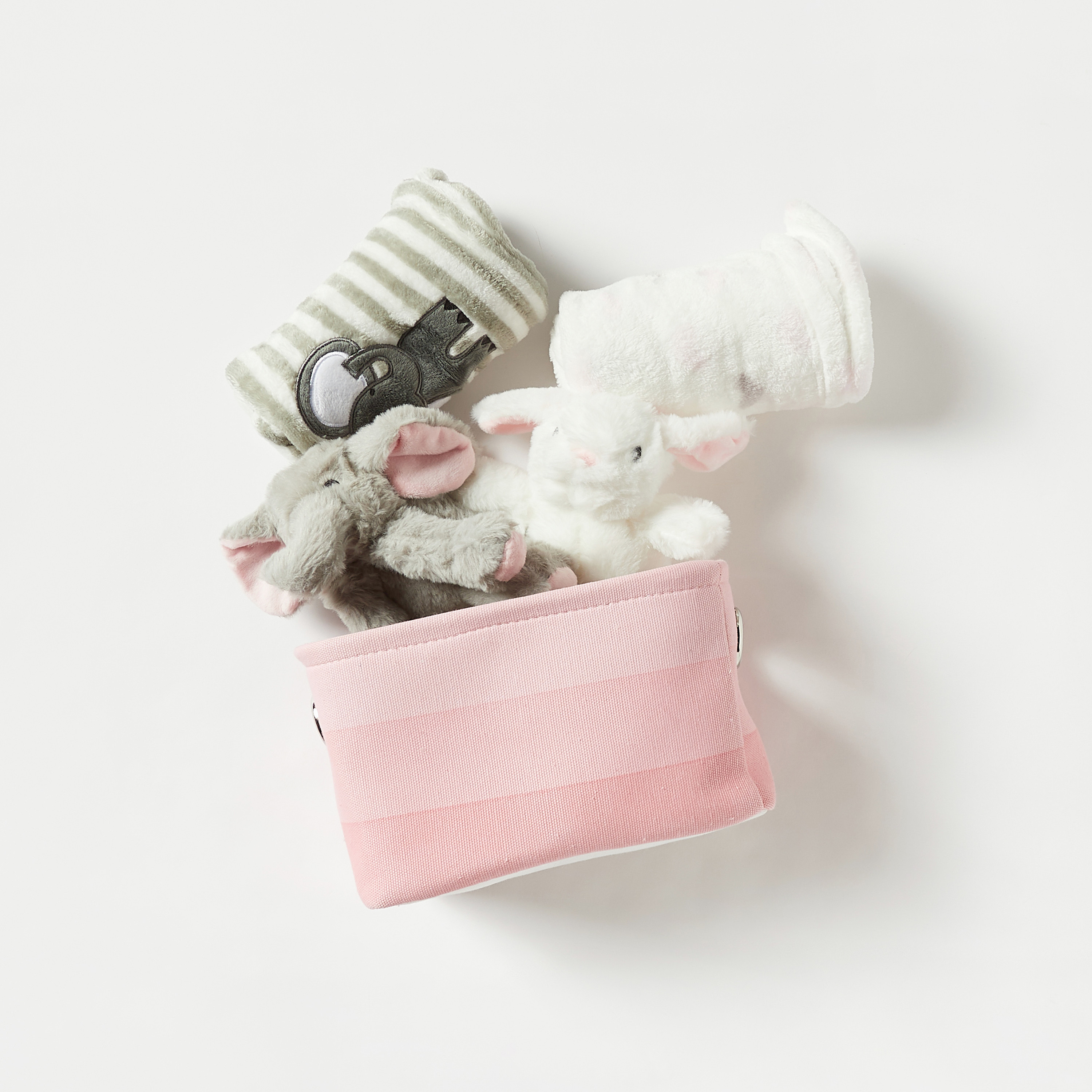 Giggles 5-Piece Toy and Blanket Gift Basket Set-baby-nursery-blanketsandswaddles-blanketsandquilts-image-1