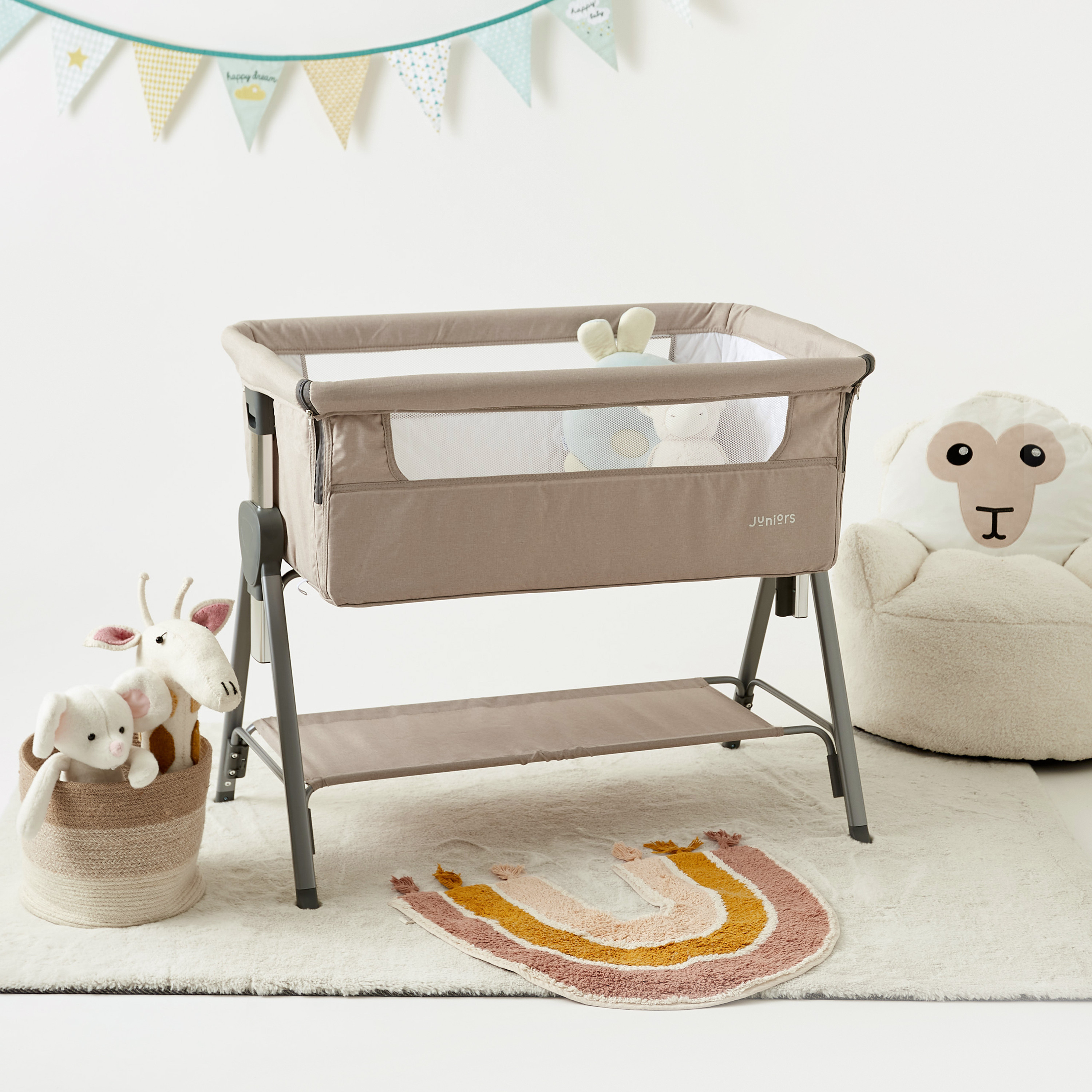 Juniors Percy Side Bassinet-baby-nursery-furniture-cribsandbeds-bassinets-image-9