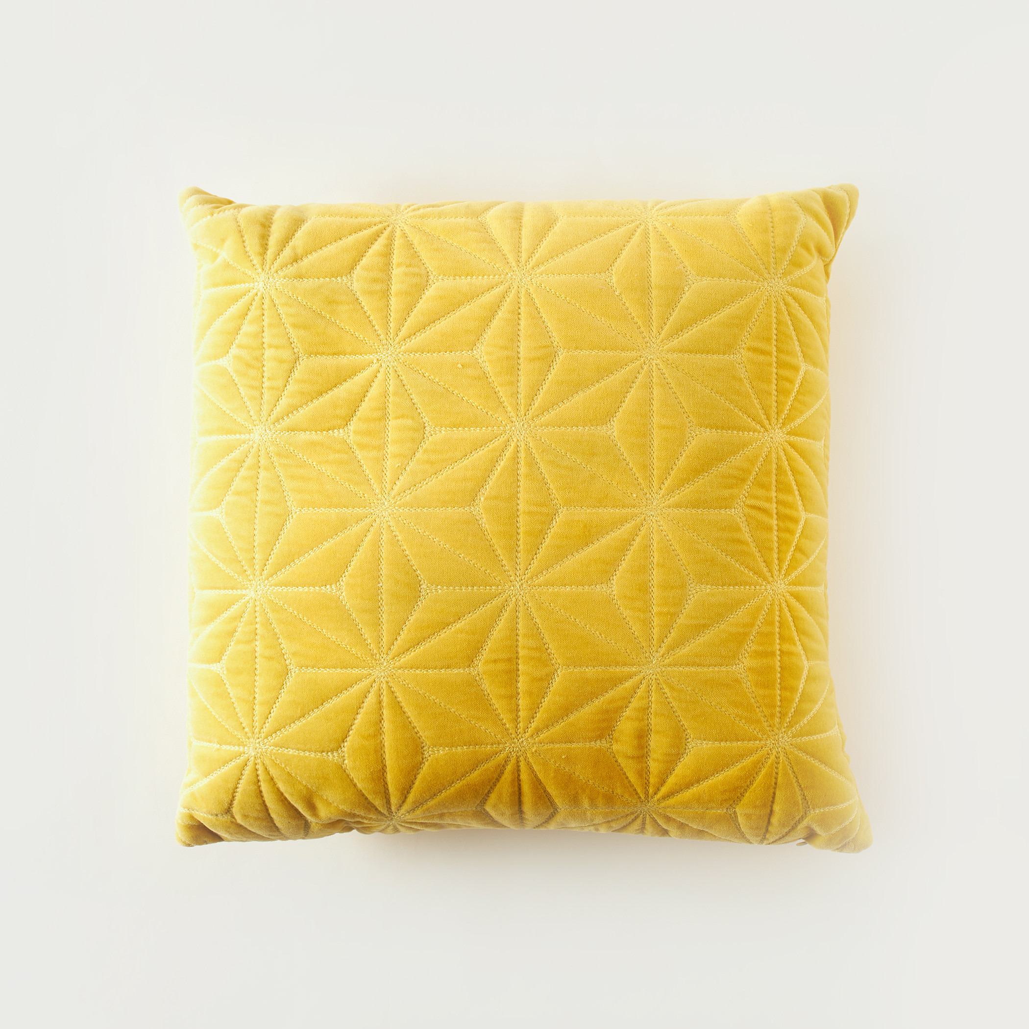وسادة مخملية مبطنة محشوة بسحاب إغلاق - 45x45 سم-household-cushionsandthrows-cushioncovers-image-1