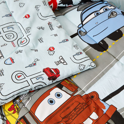 Disney Cars Print 3-Piece Toddler Comforter Set - 140x180 cms