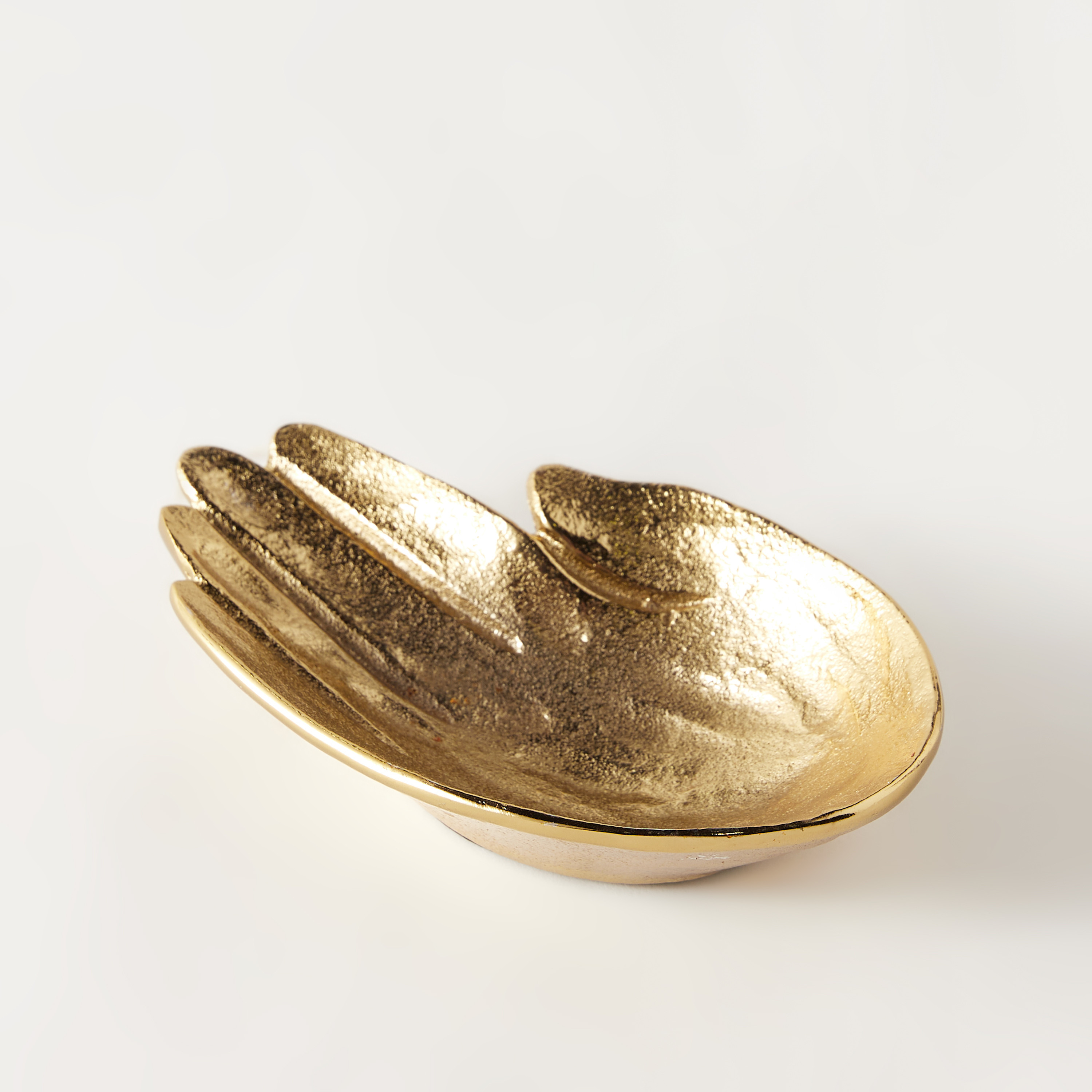 Hand-Shaped Decorative Bowl - 15x9 cms-household-decor-vasesandbowls-image-2