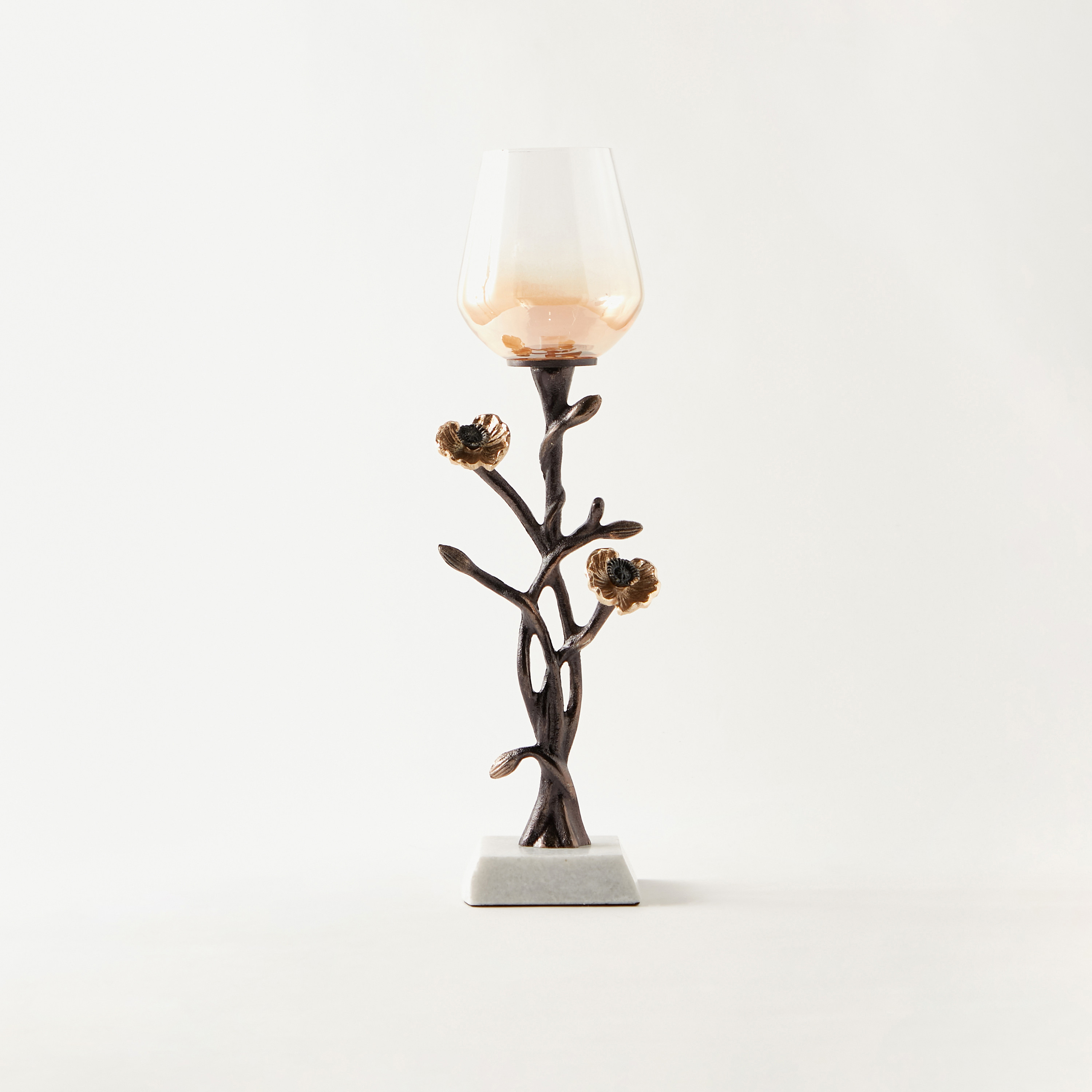 Poppy Flower Votive Candleholder-household-decor-candleholdersandlanterns-image-1